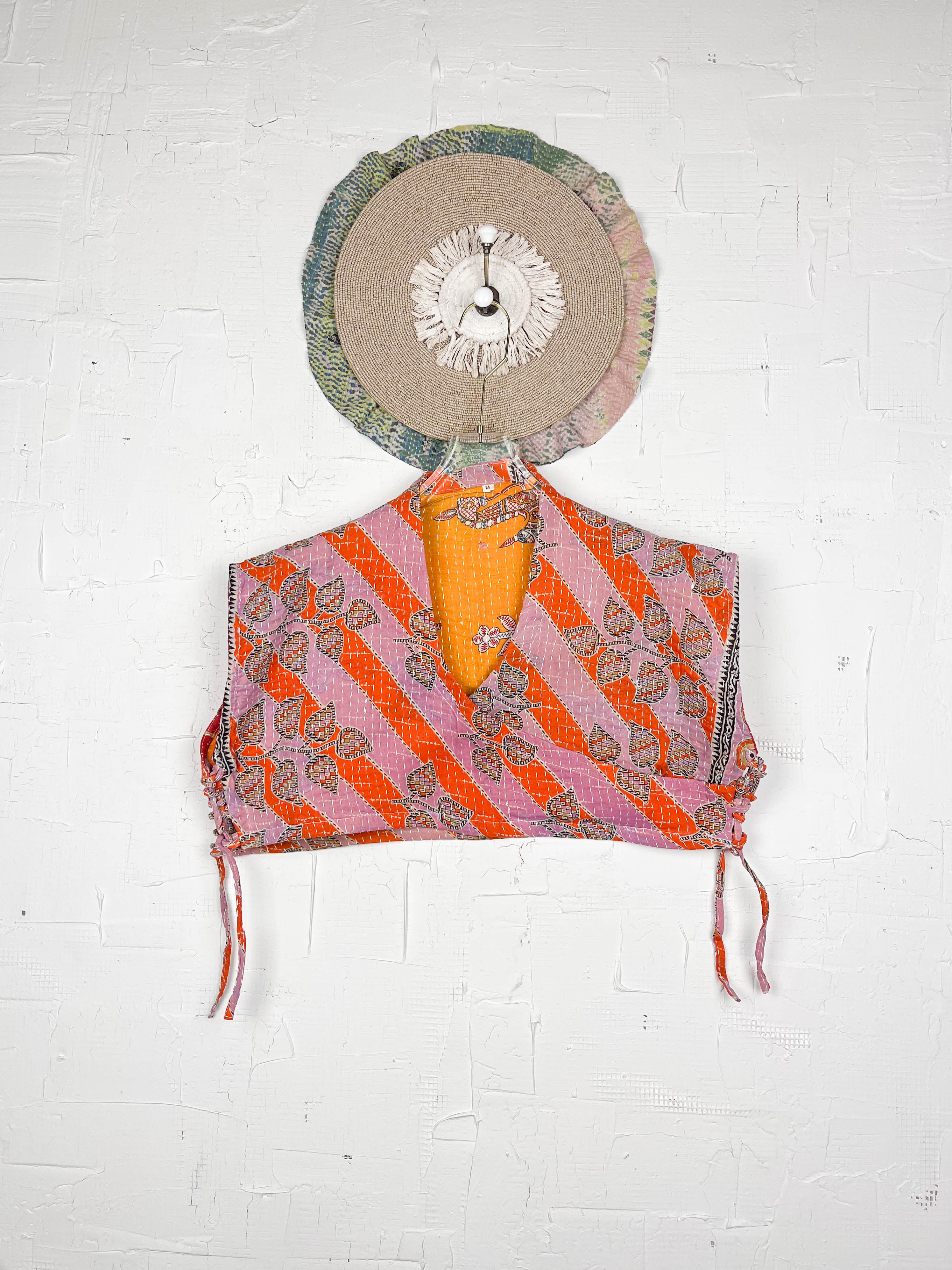 Upcycled crop top - Love Protect Sustain