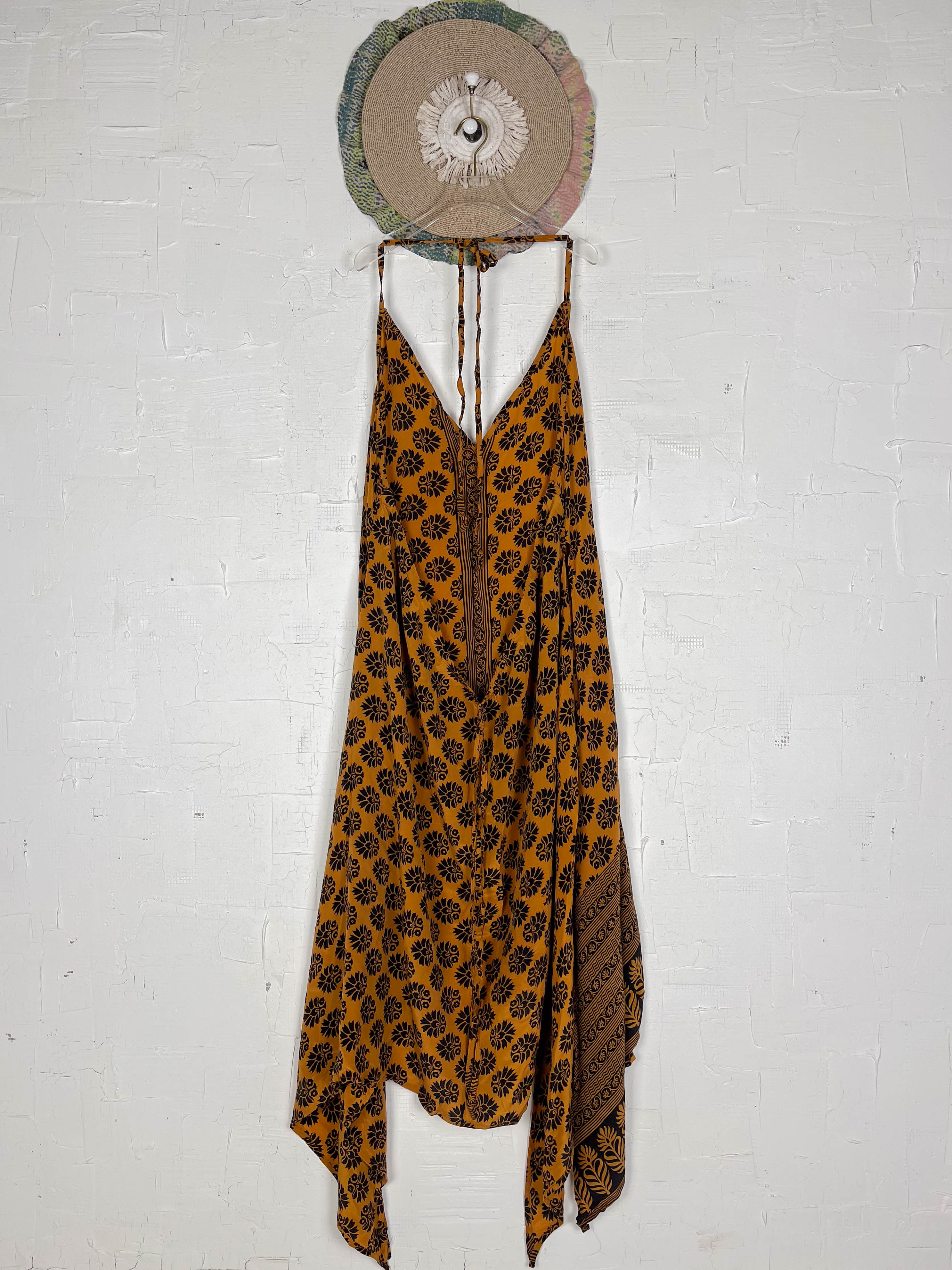 Upcycled silk dress - Love Protect Sustain