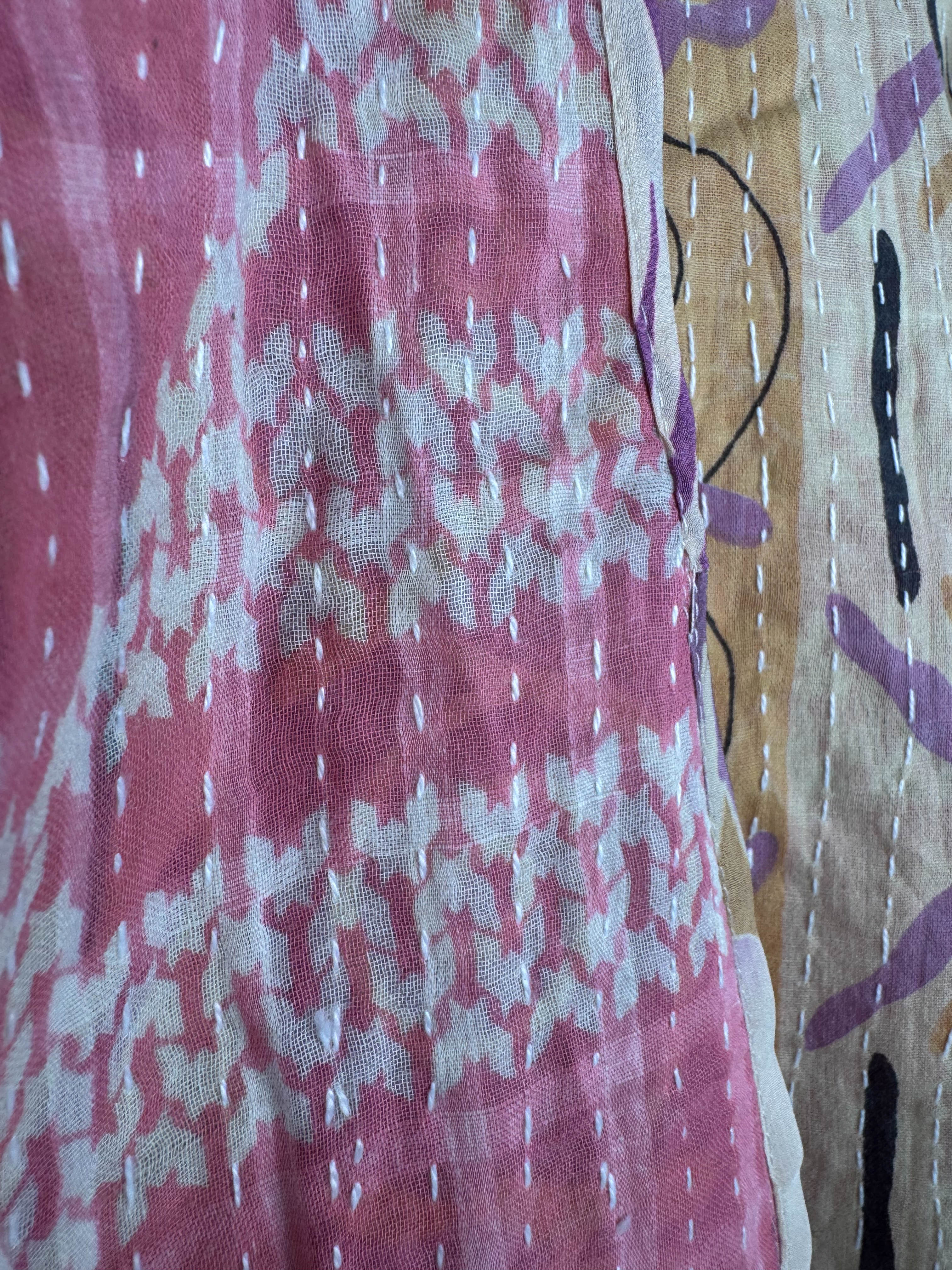 Upcycled silk vest - Love Protect Sustain