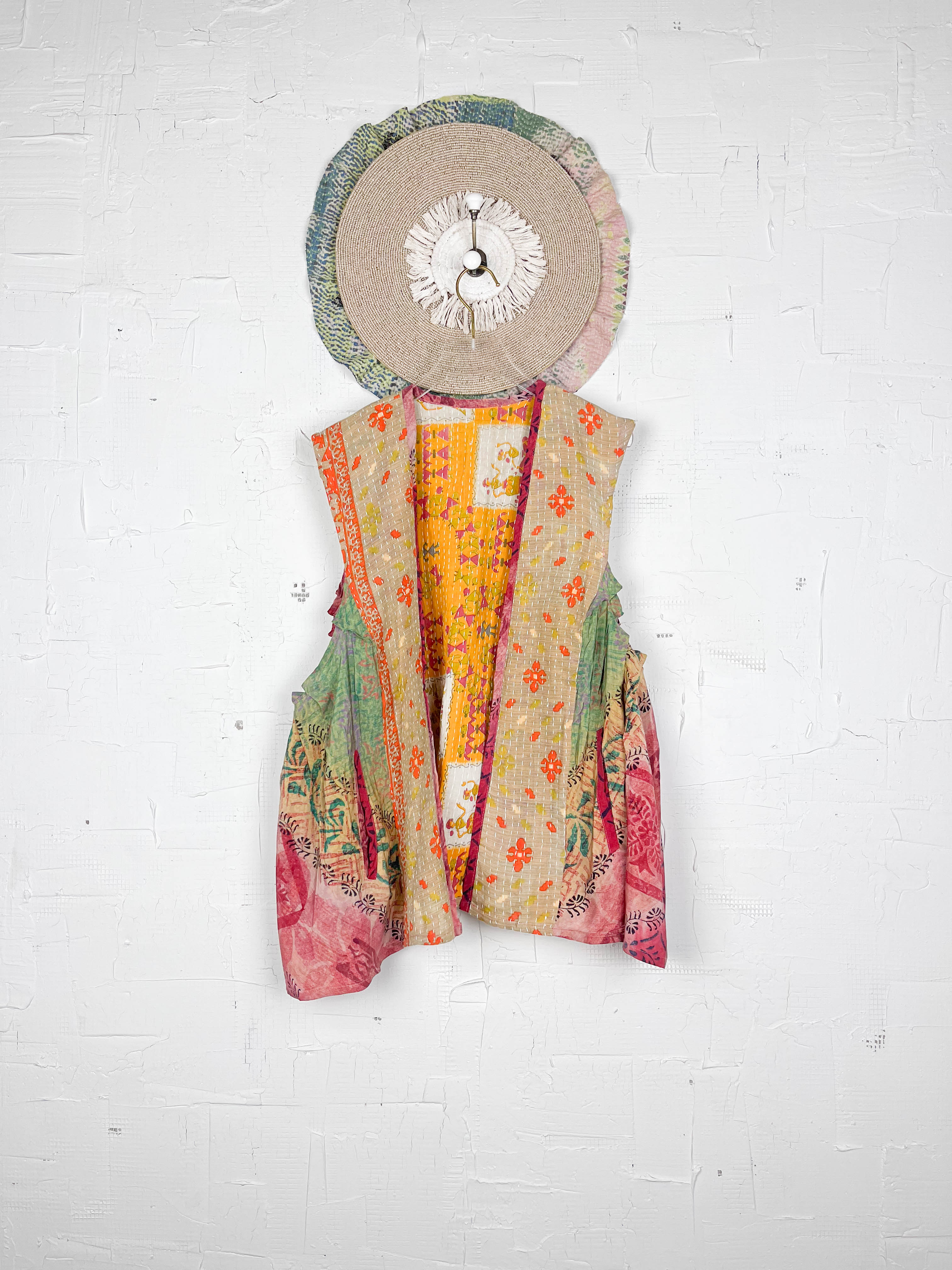 Upcycled silk vest - Love Protect Sustain