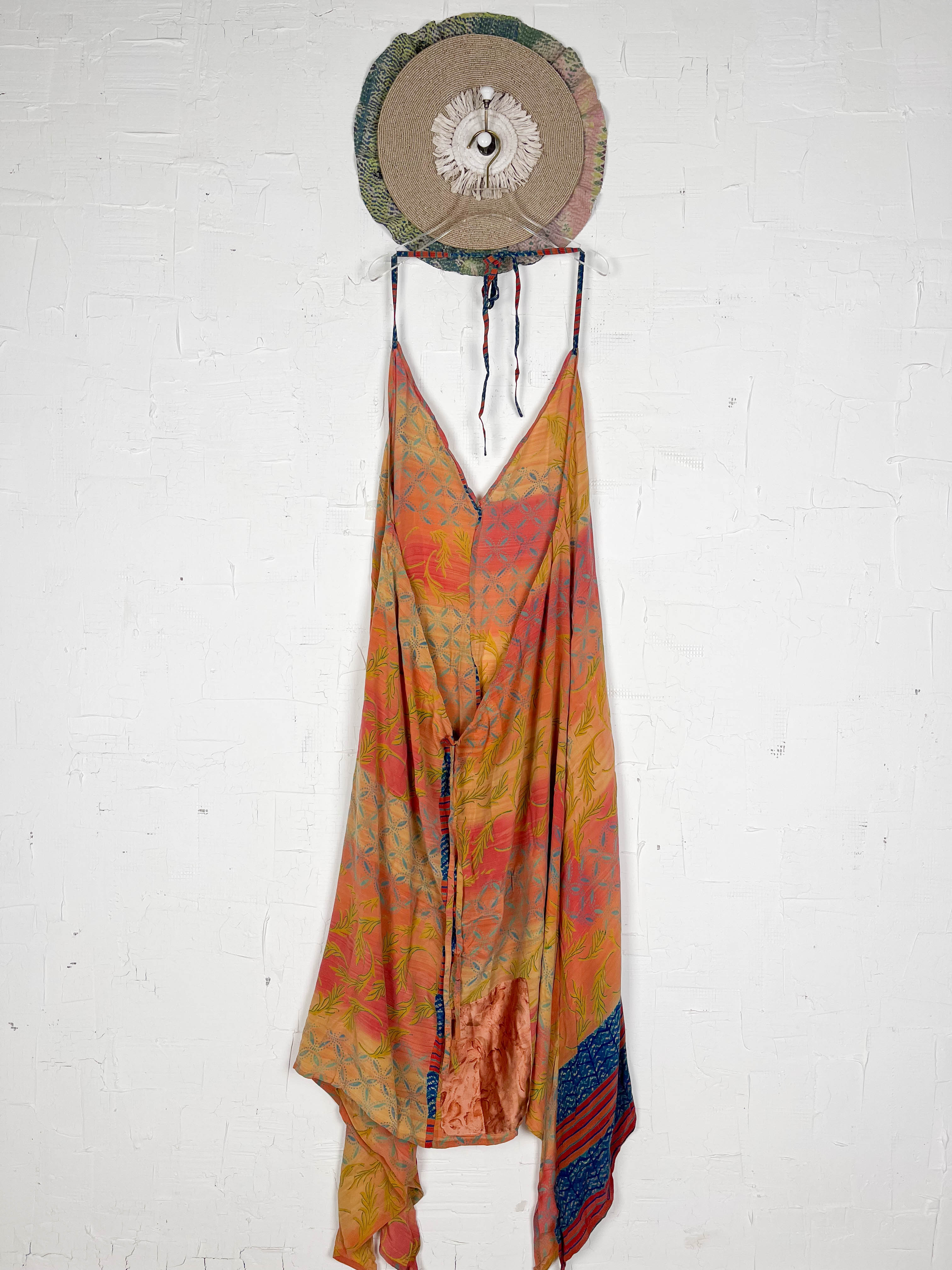 Vintage 90s silk dress - Love Protect Sustain