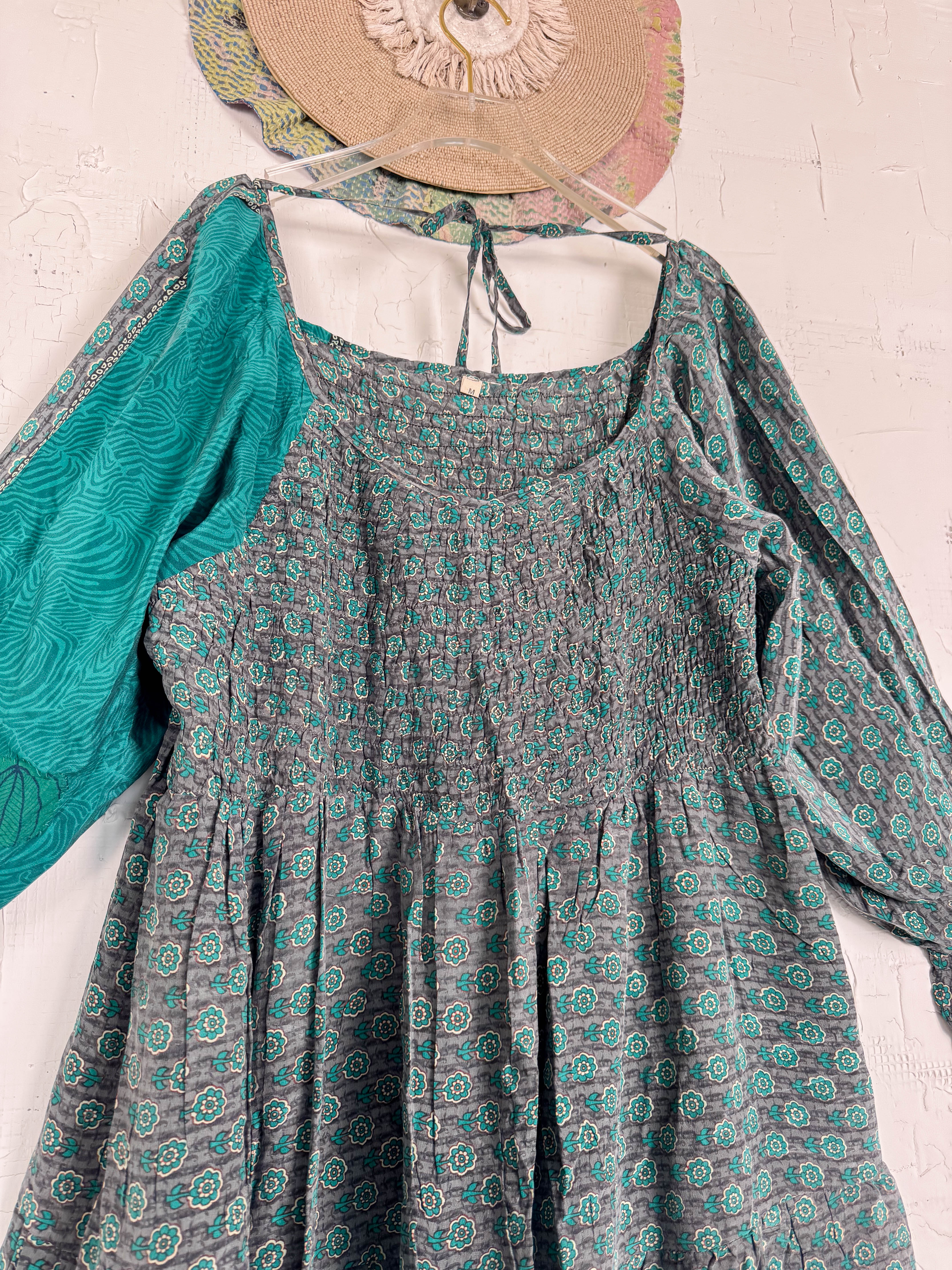 Vintage Boho Dress - Love Protect Sustain