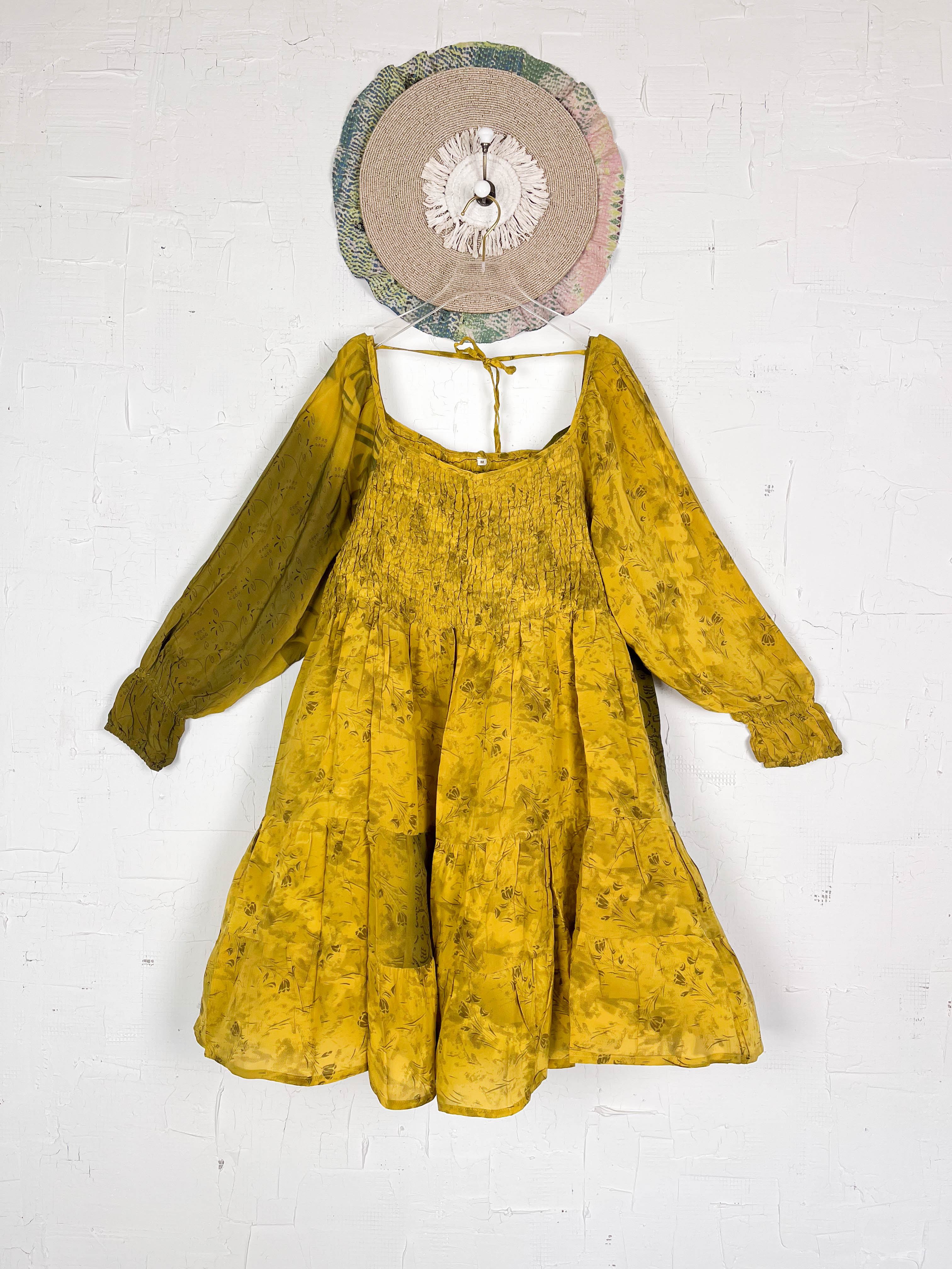 Vintage Boho Dress - Love Protect Sustain