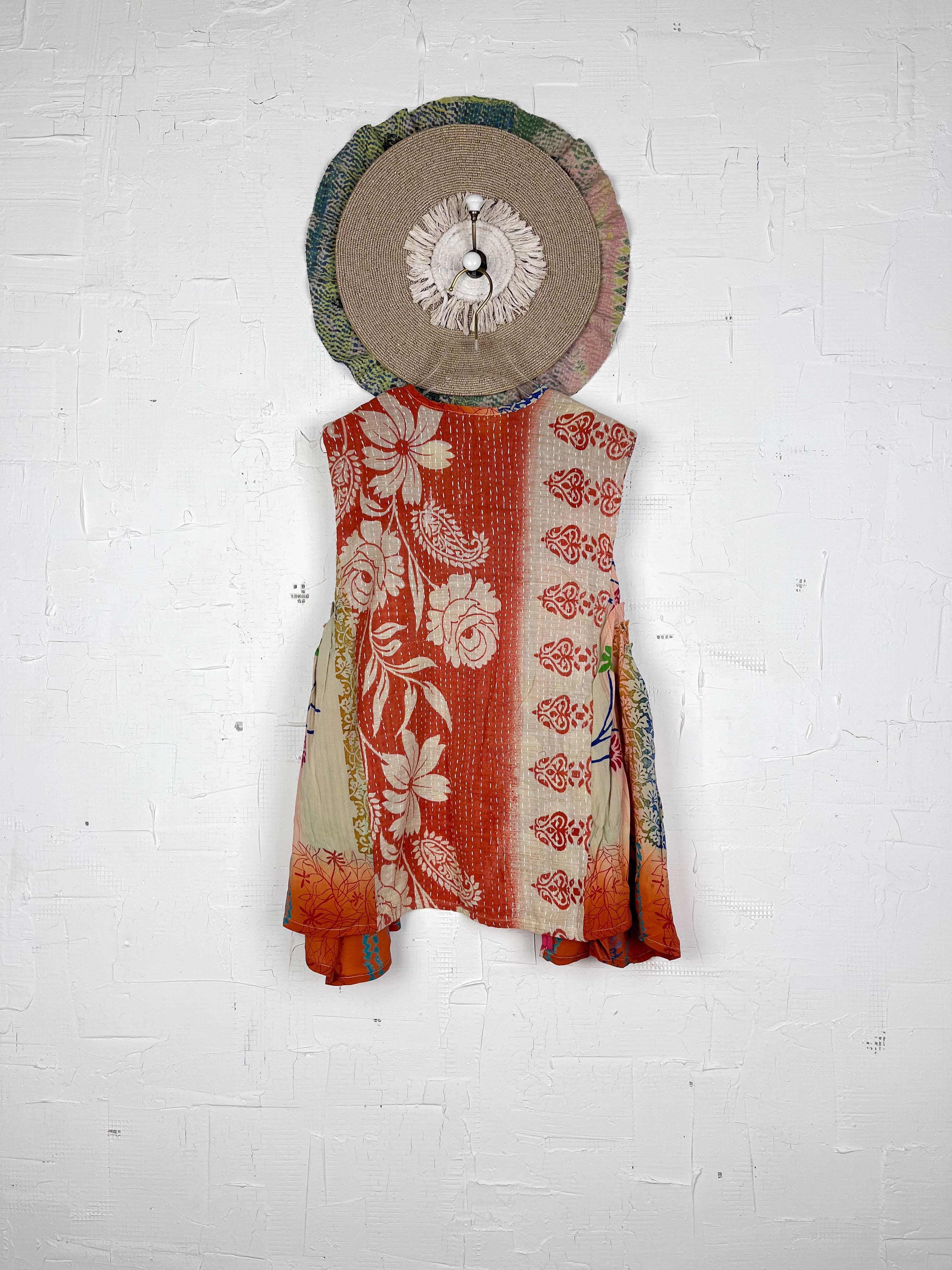 Vintage Boho Top - Love Protect Sustain