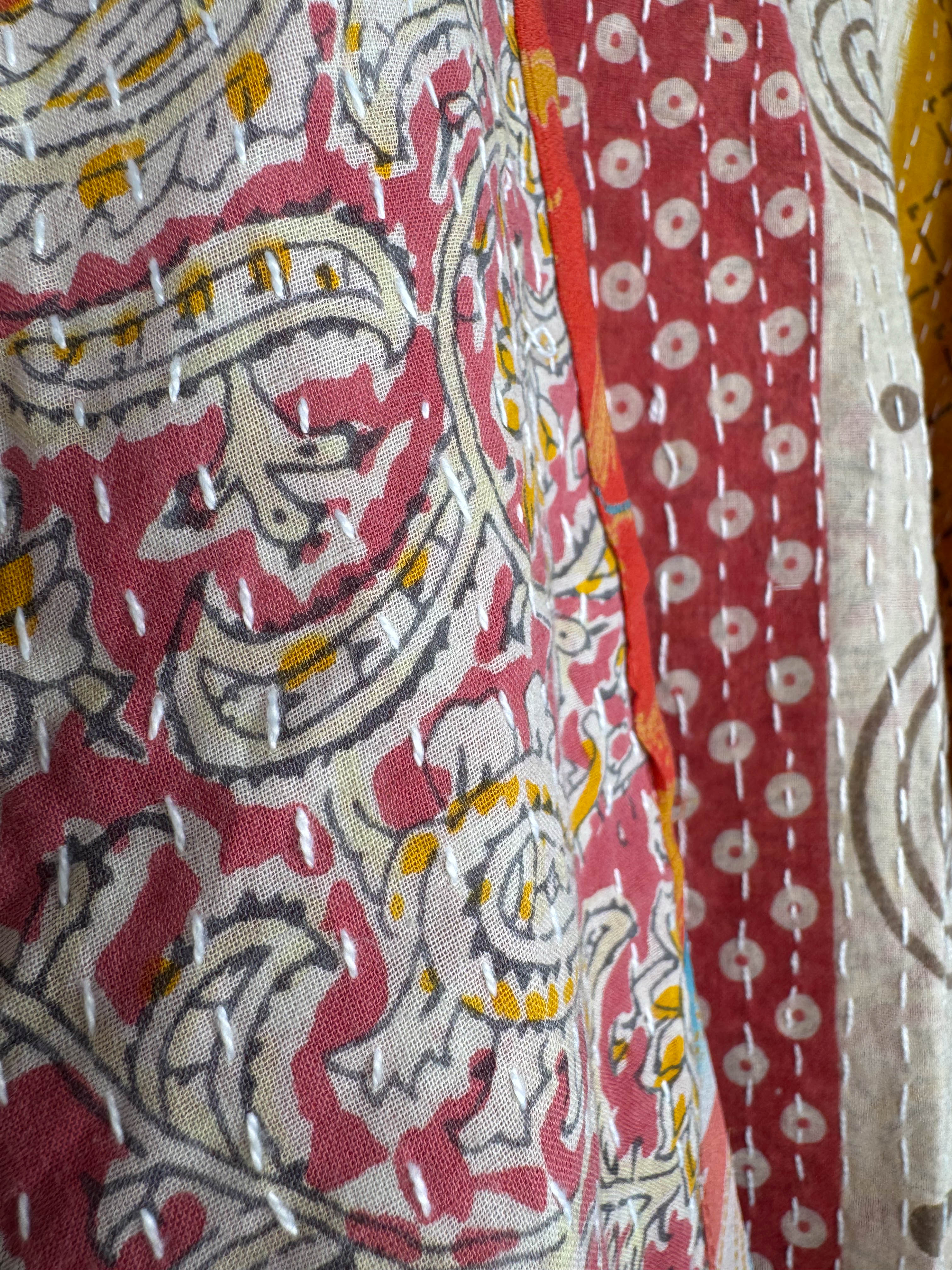 Vintage Boho Vest - Love Protect Sustain