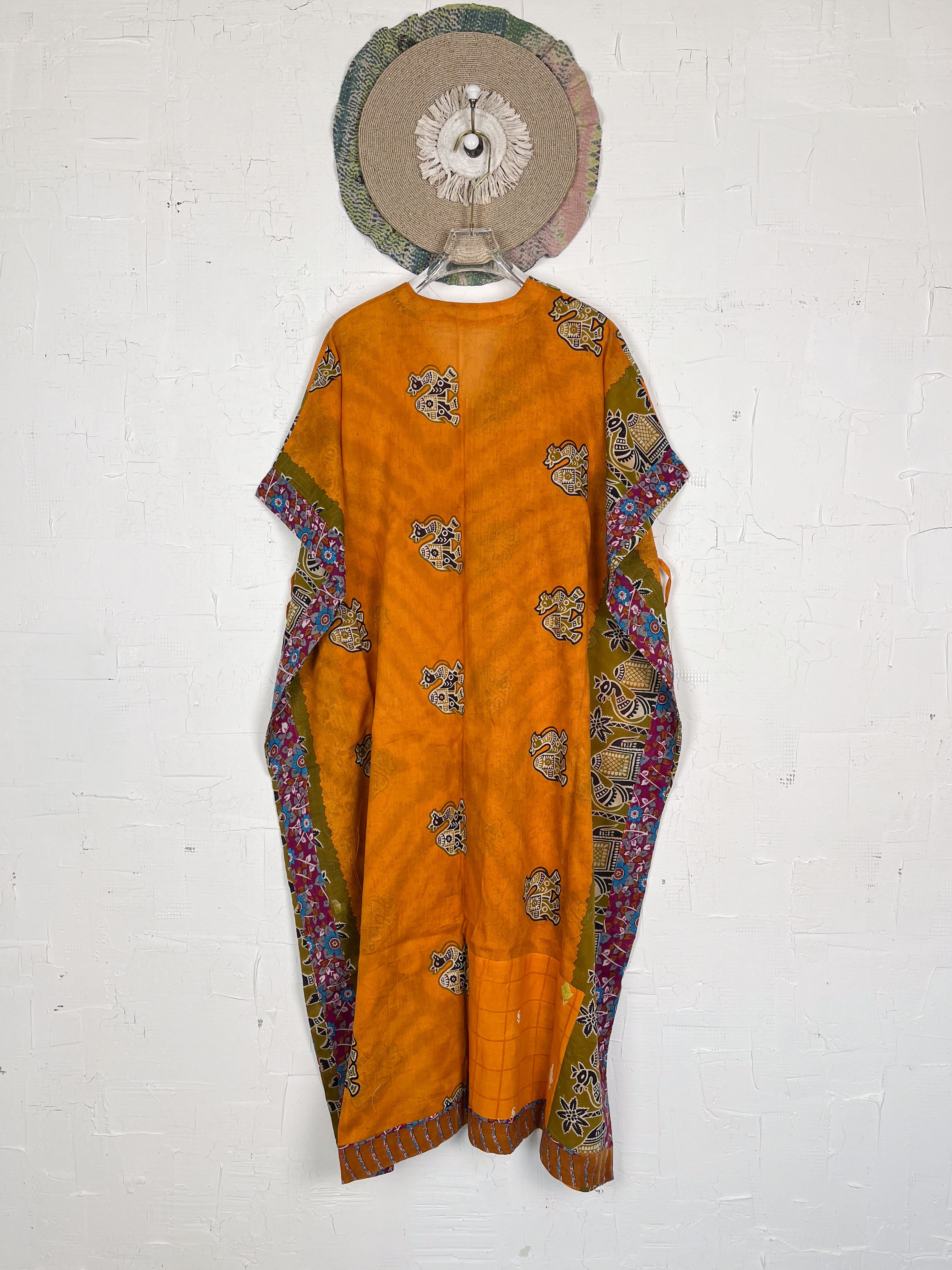 Vintage Cotton Kaftan - Love Protect Sustain