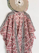 Vintage Embroidered Robe  - Love Protect Sustain