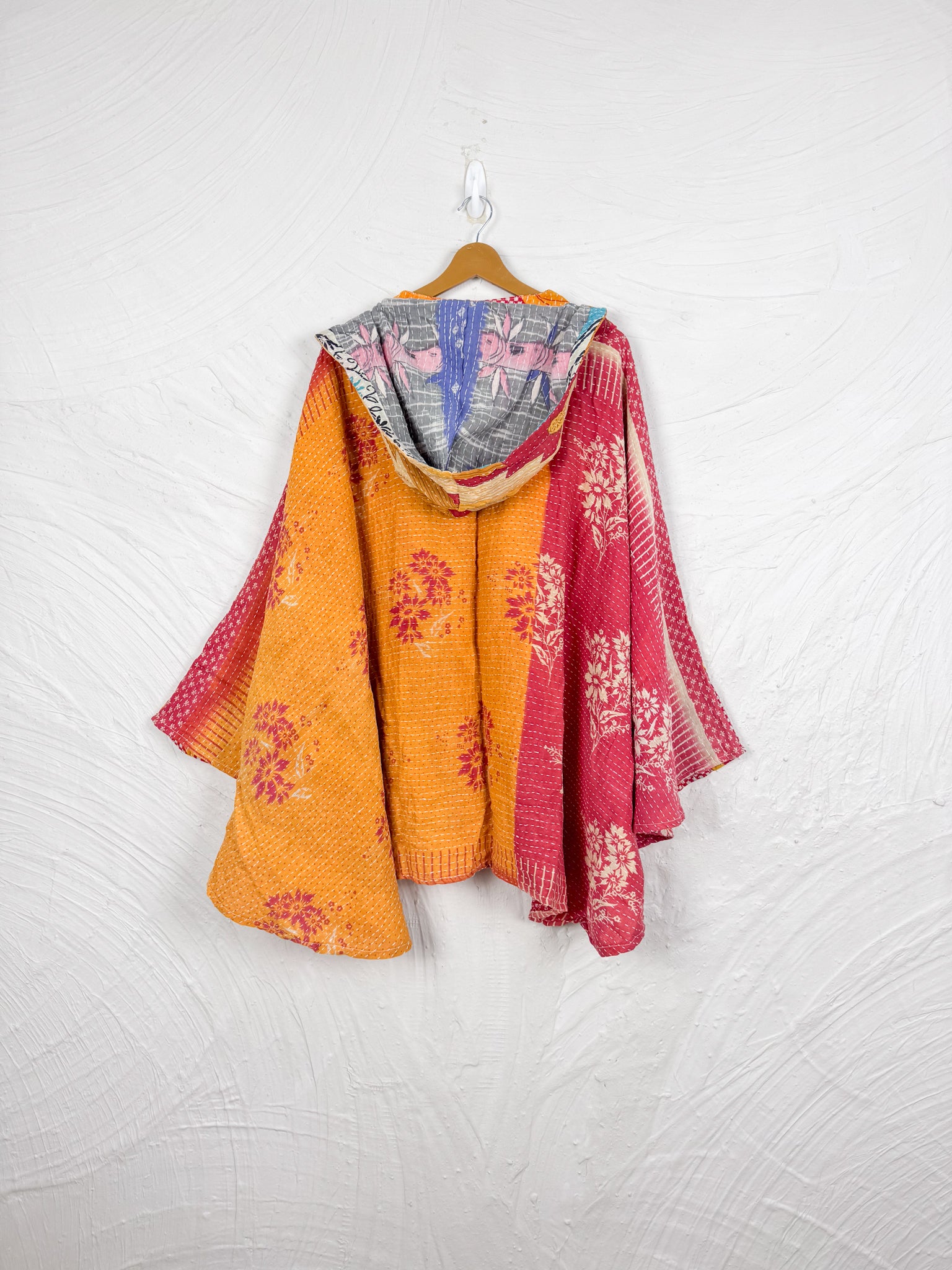 Vintage Hooded Jacket - Love Protect Sustain