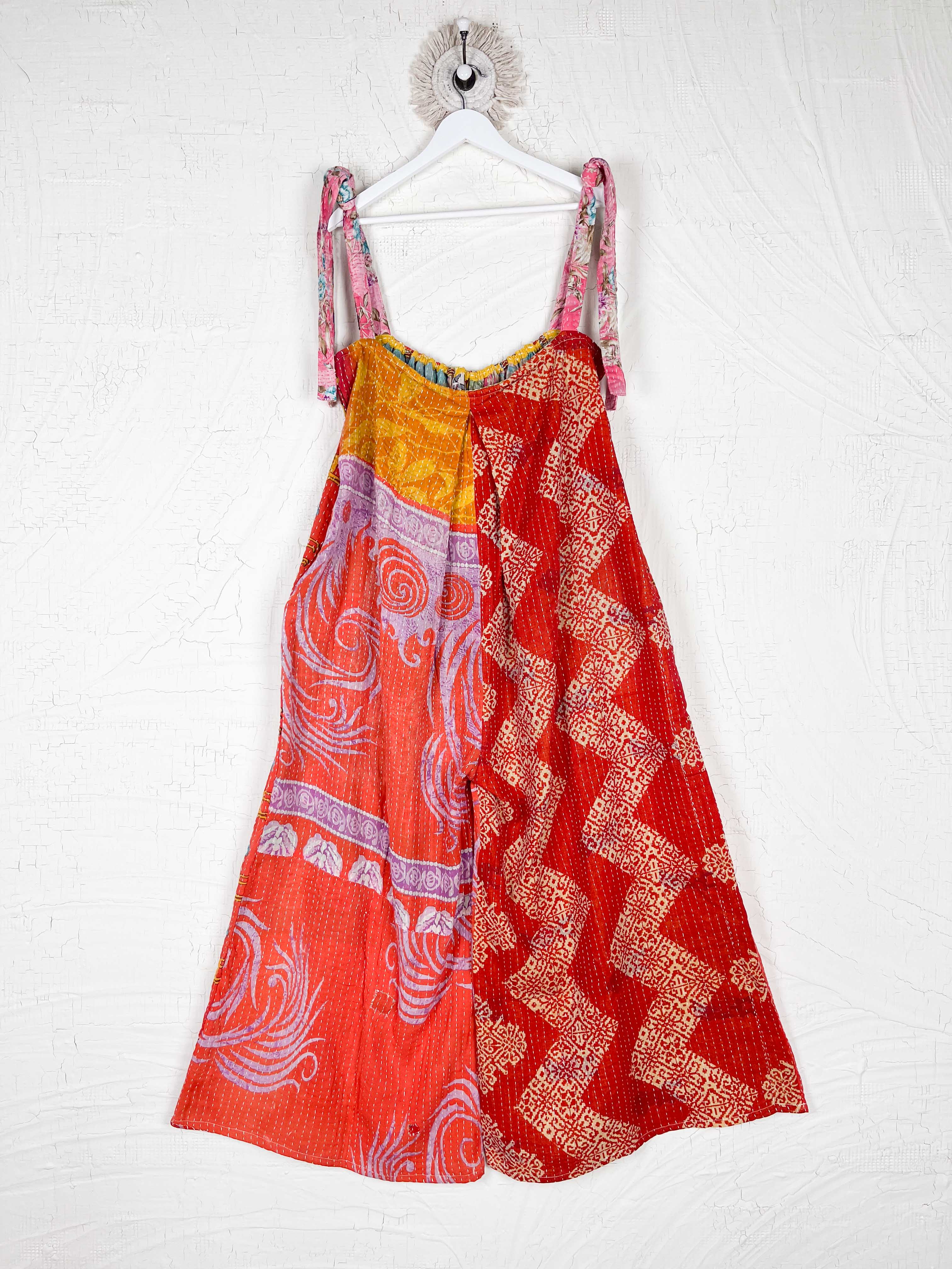 Vintage Kantha Boho Jumpsuit - Love Protect Sustain