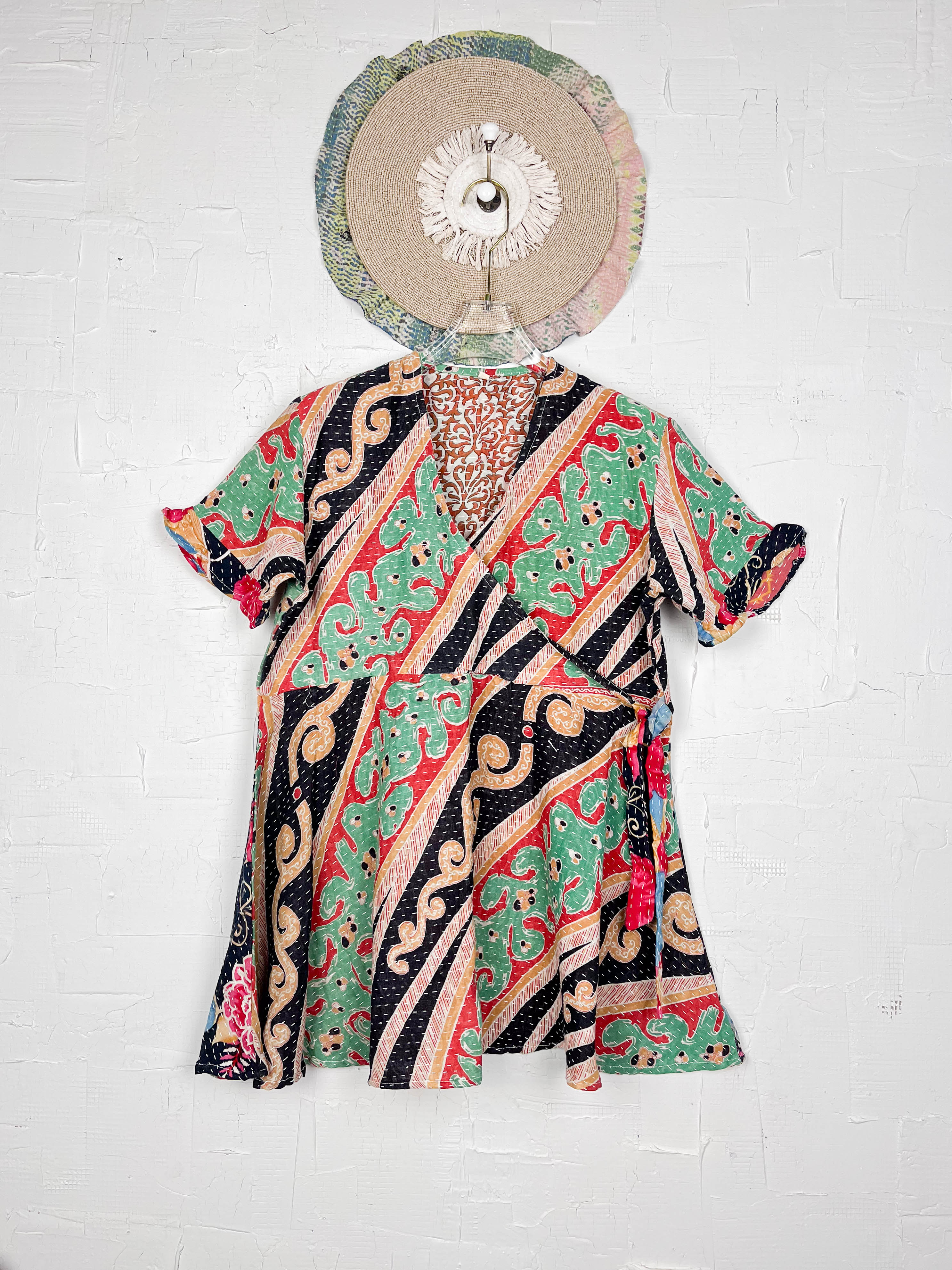 Vintage Kantha dress - Love Protect Sustain