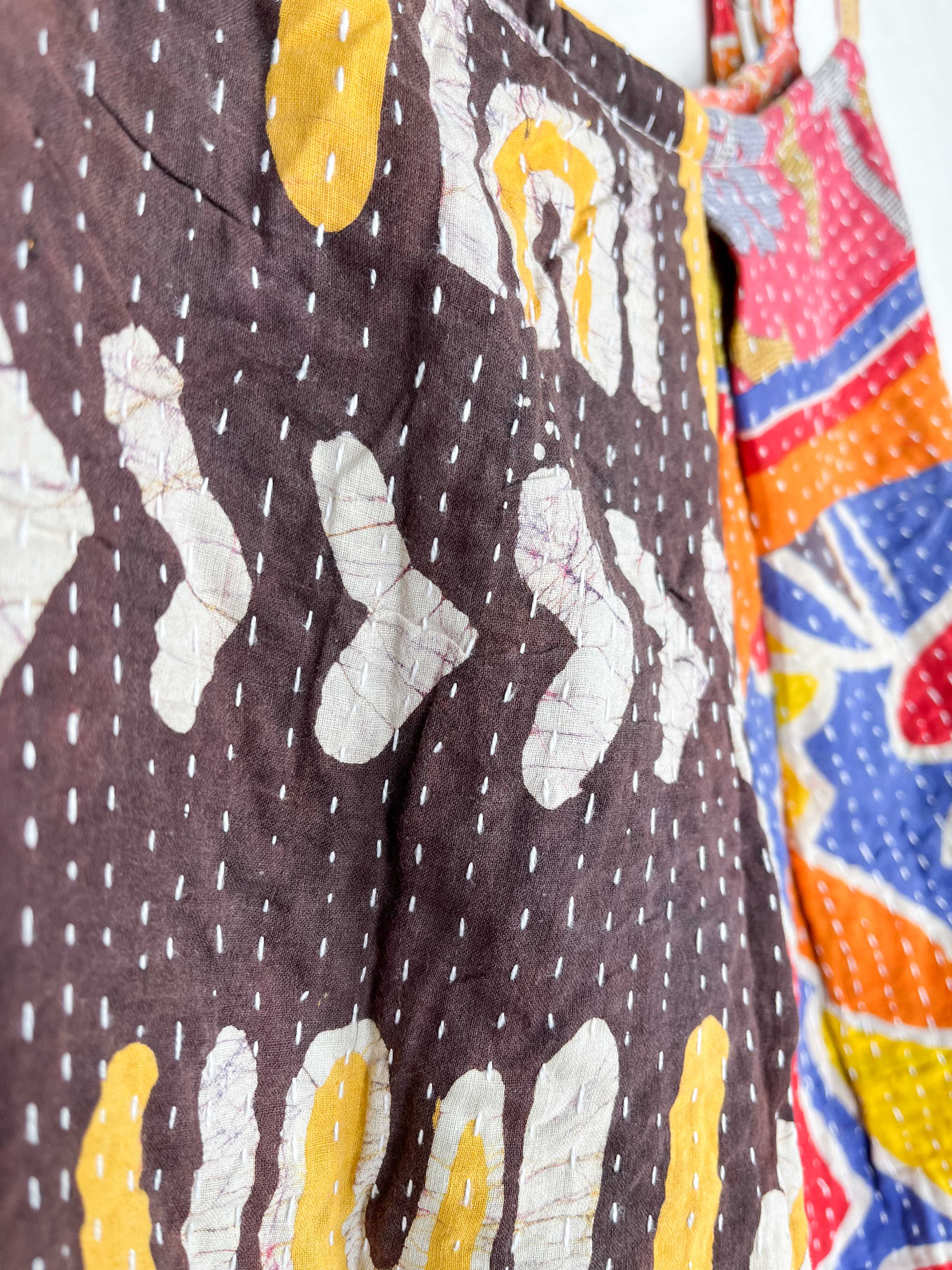 Vintage Kantha jumpsuit - Love Protect Sustain