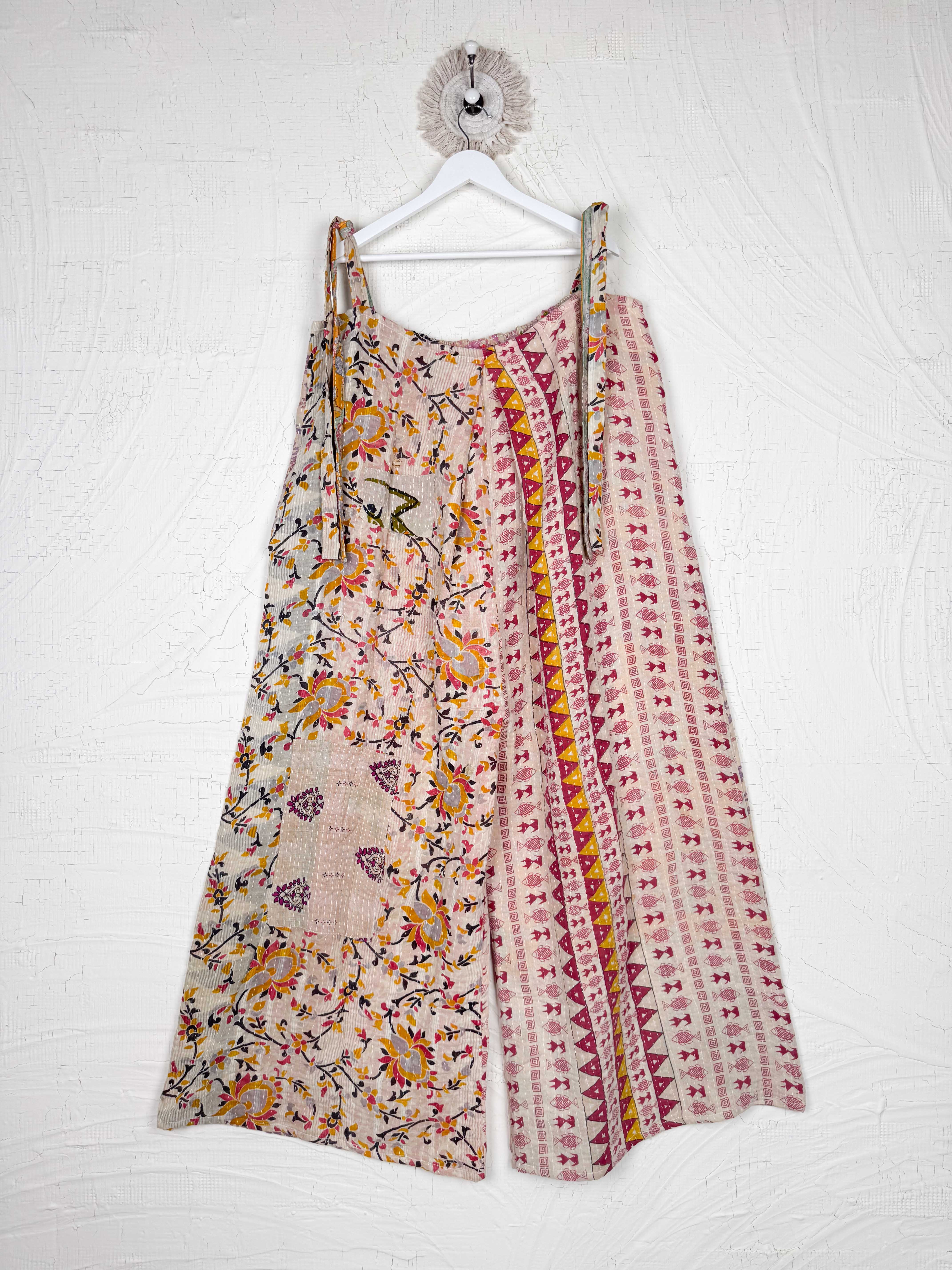 Vintage Kantha jumpsuit - Love Protect Sustain
