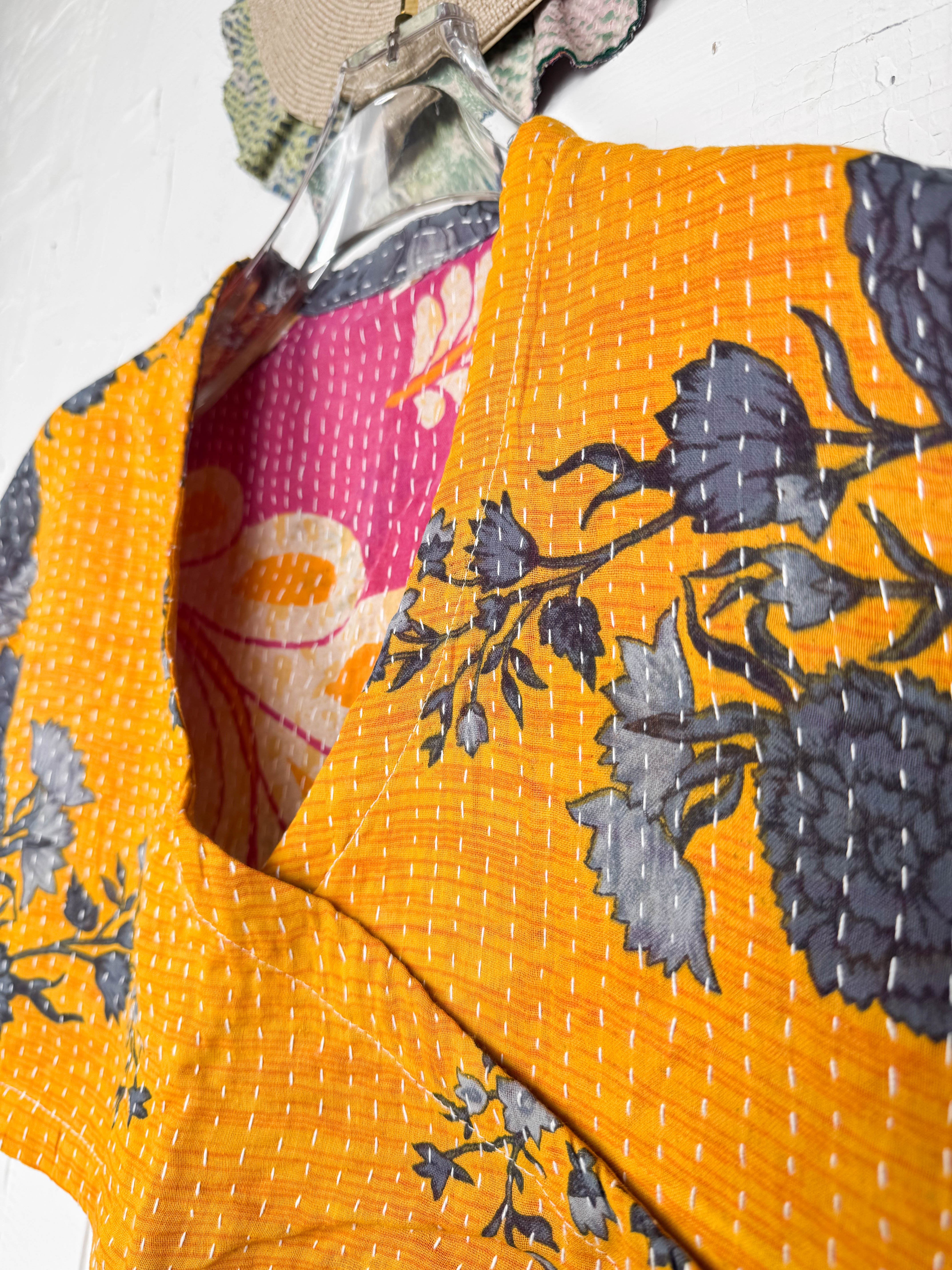 Vintage Kantha top - Love Protect Sustain