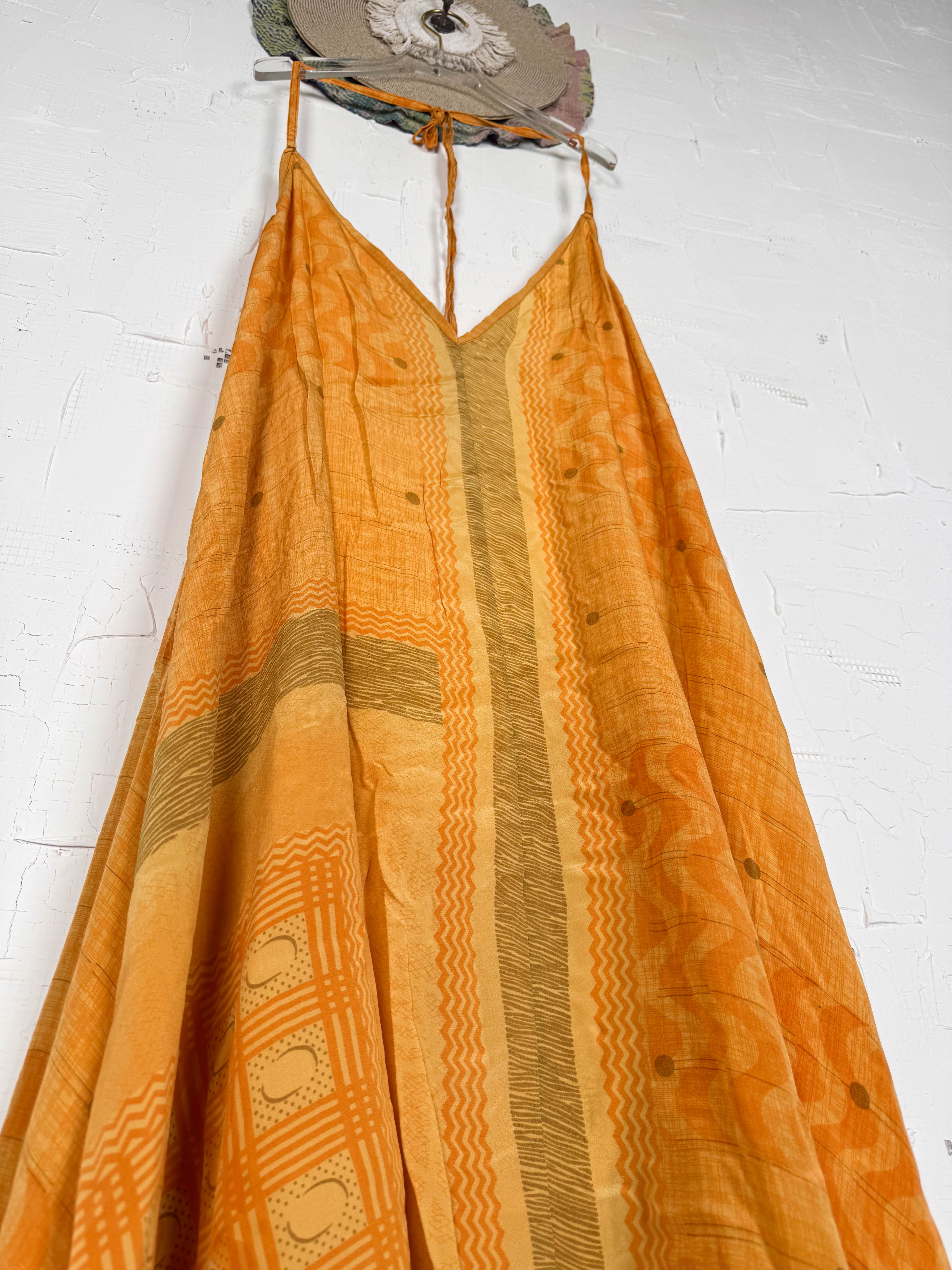 Vintage Silk Dress - Love Protect Sustain