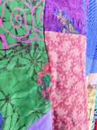 Vintage Silk Patchwork Jumpsuit - Love Protect Sustain