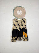 Vintage crepe top - Love Protect Sustain