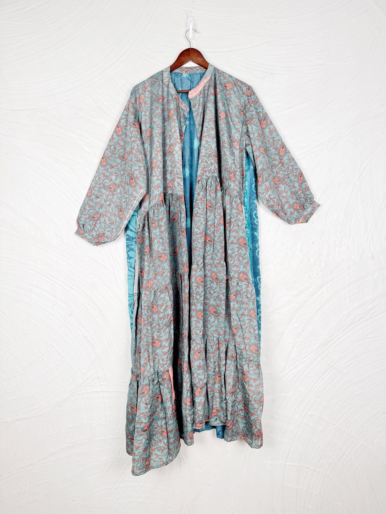 Vintage silk dress - Love Protect Sustain