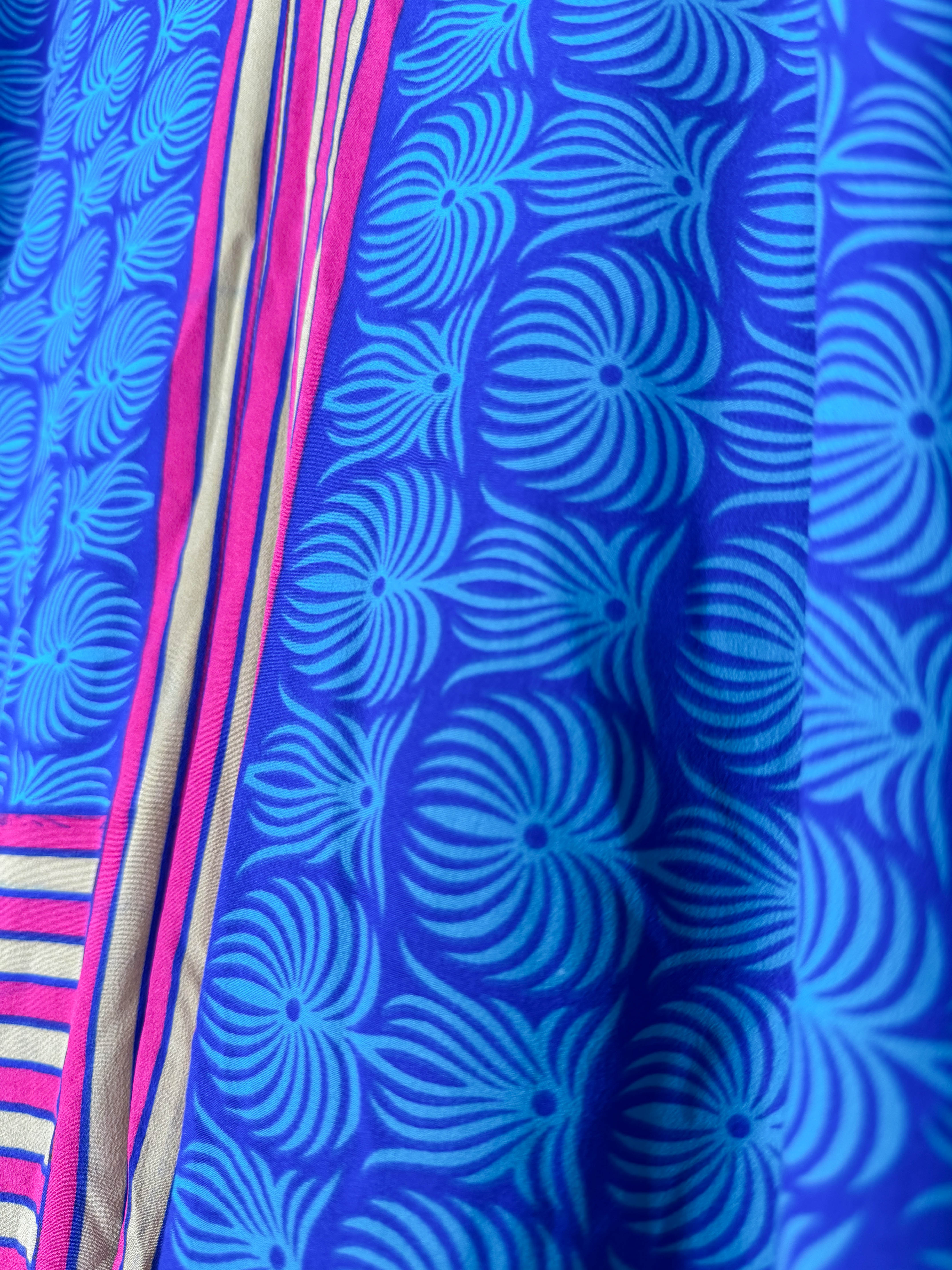 Vintage silk dress - Love Protect Sustain