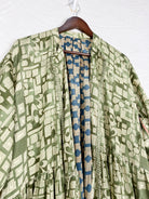 Vintage silk long dress - Love Protect Sustain