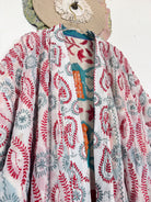 White Floral Kimono - Love Protect Sustain