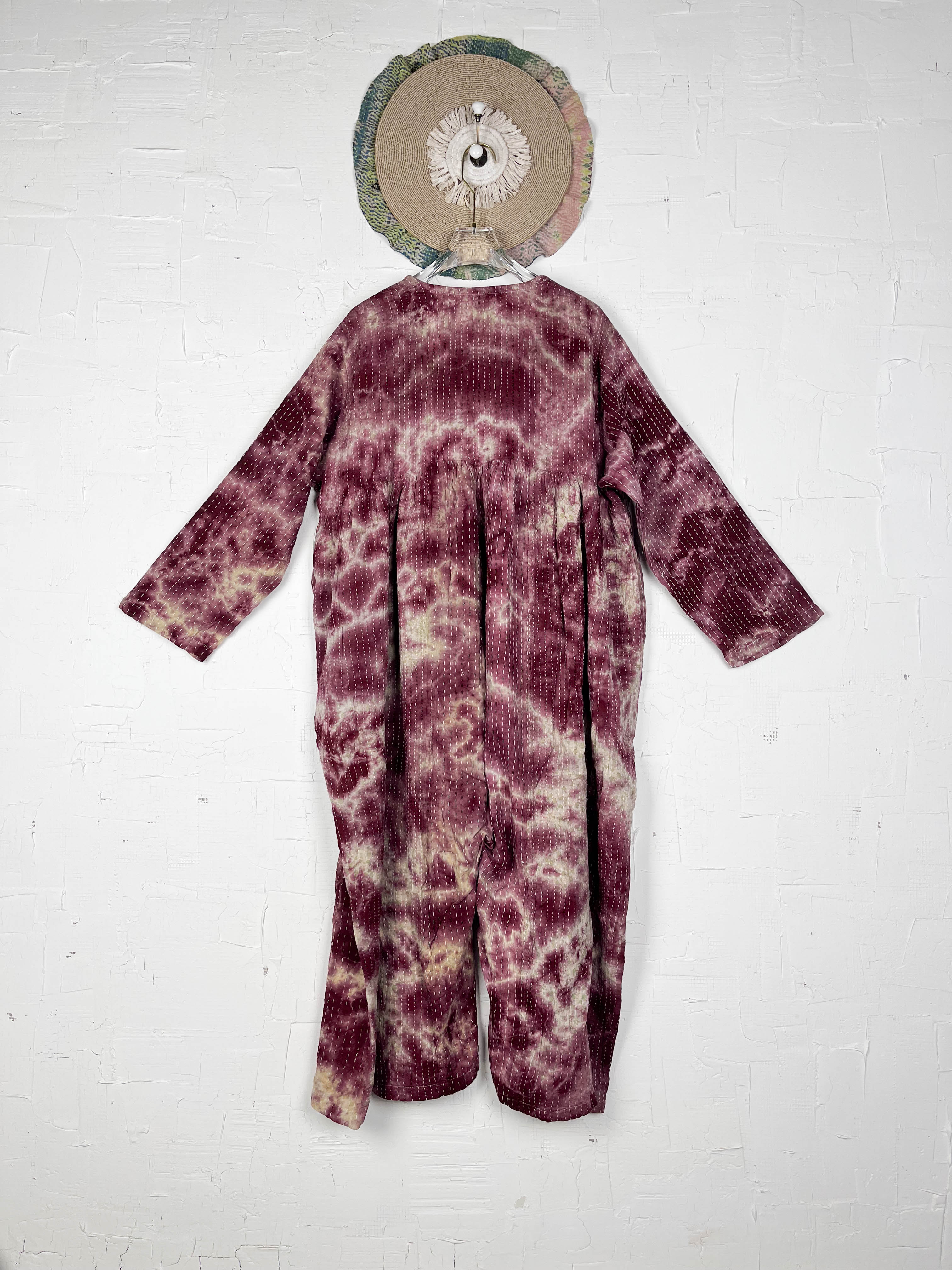 Wide leg jumpsuit boho - Love Protect Sustain