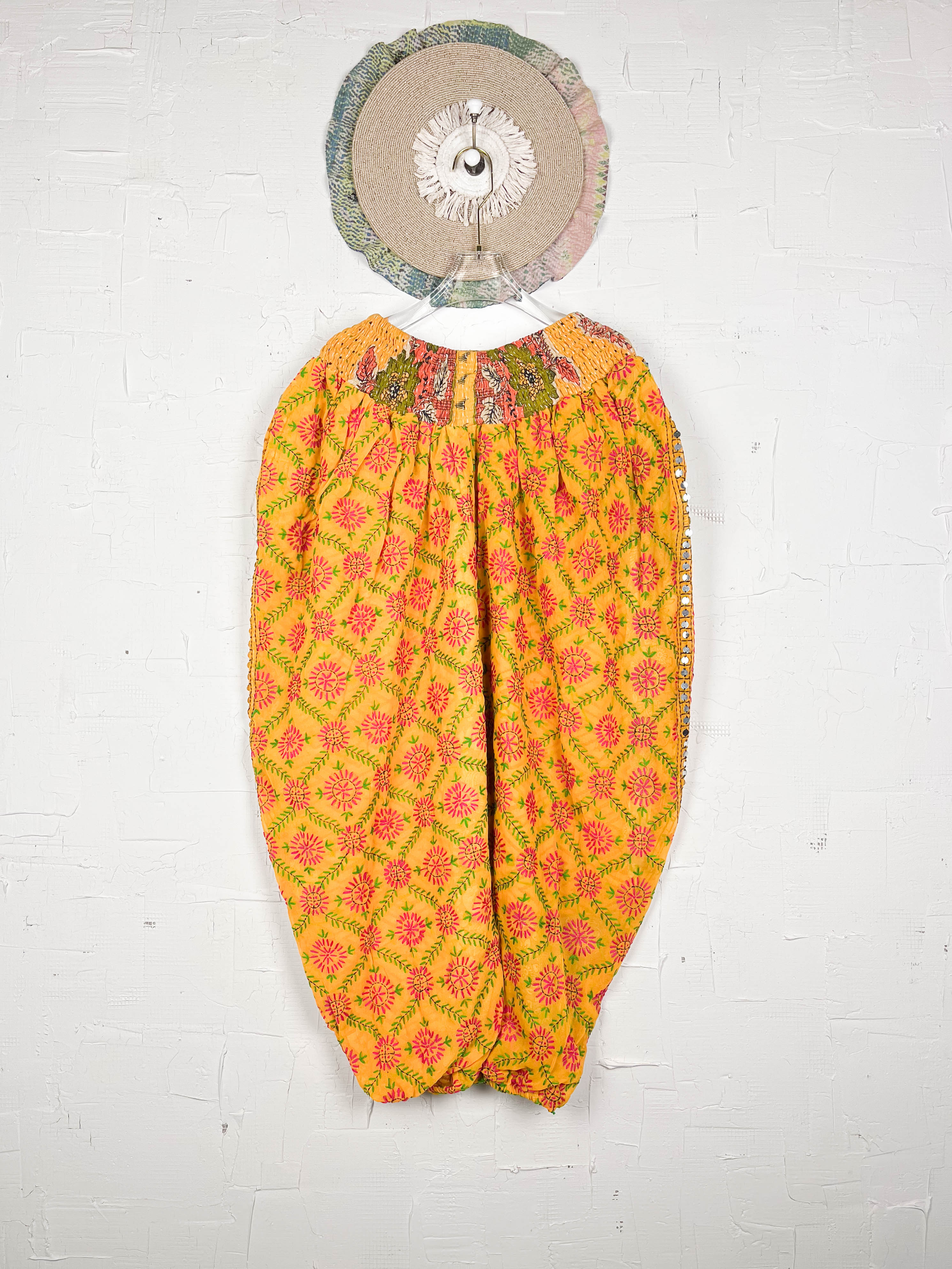 Yellow Boho Pants - Love Protect Sustain 