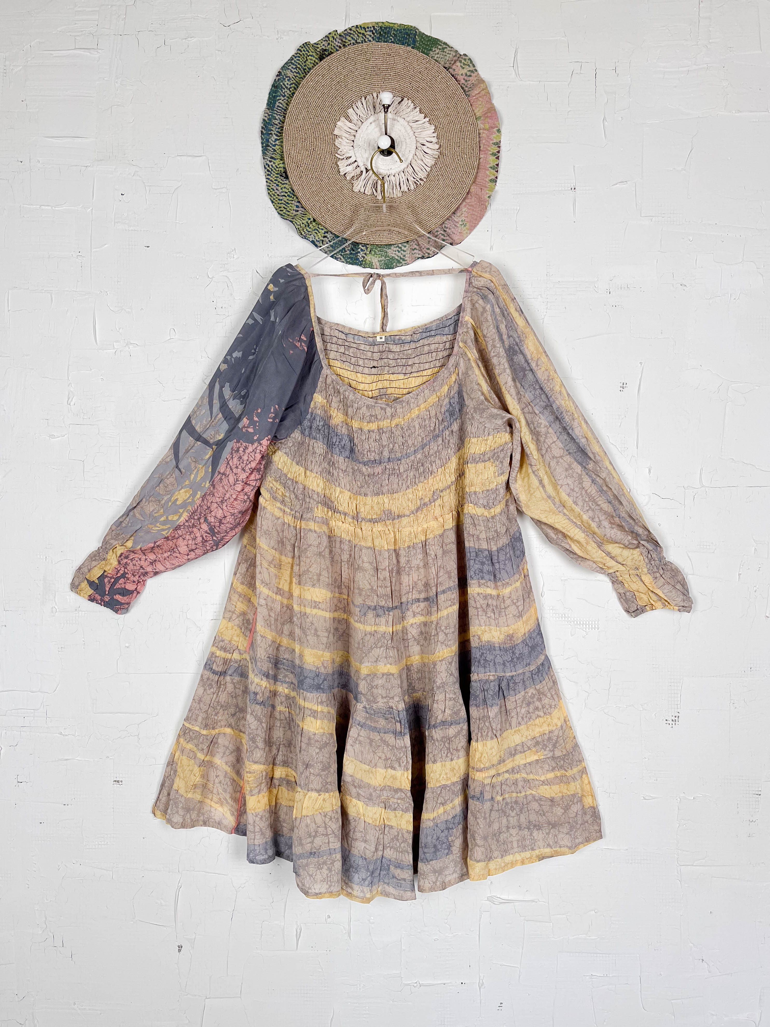 Yellow Mid Length Dress - Love Protect Sustain