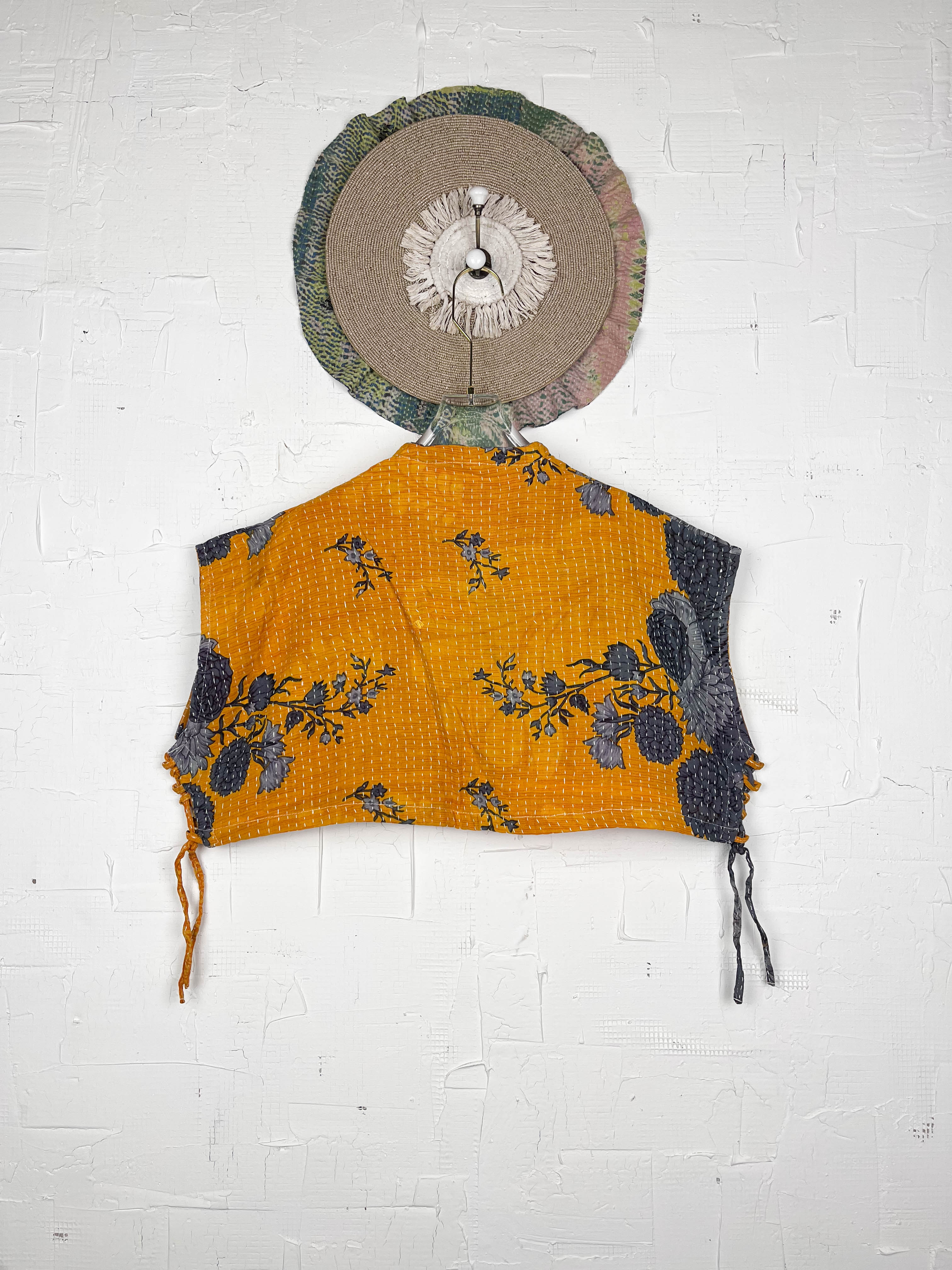 Yellow Summer Mini Top - Love Protect Sustain