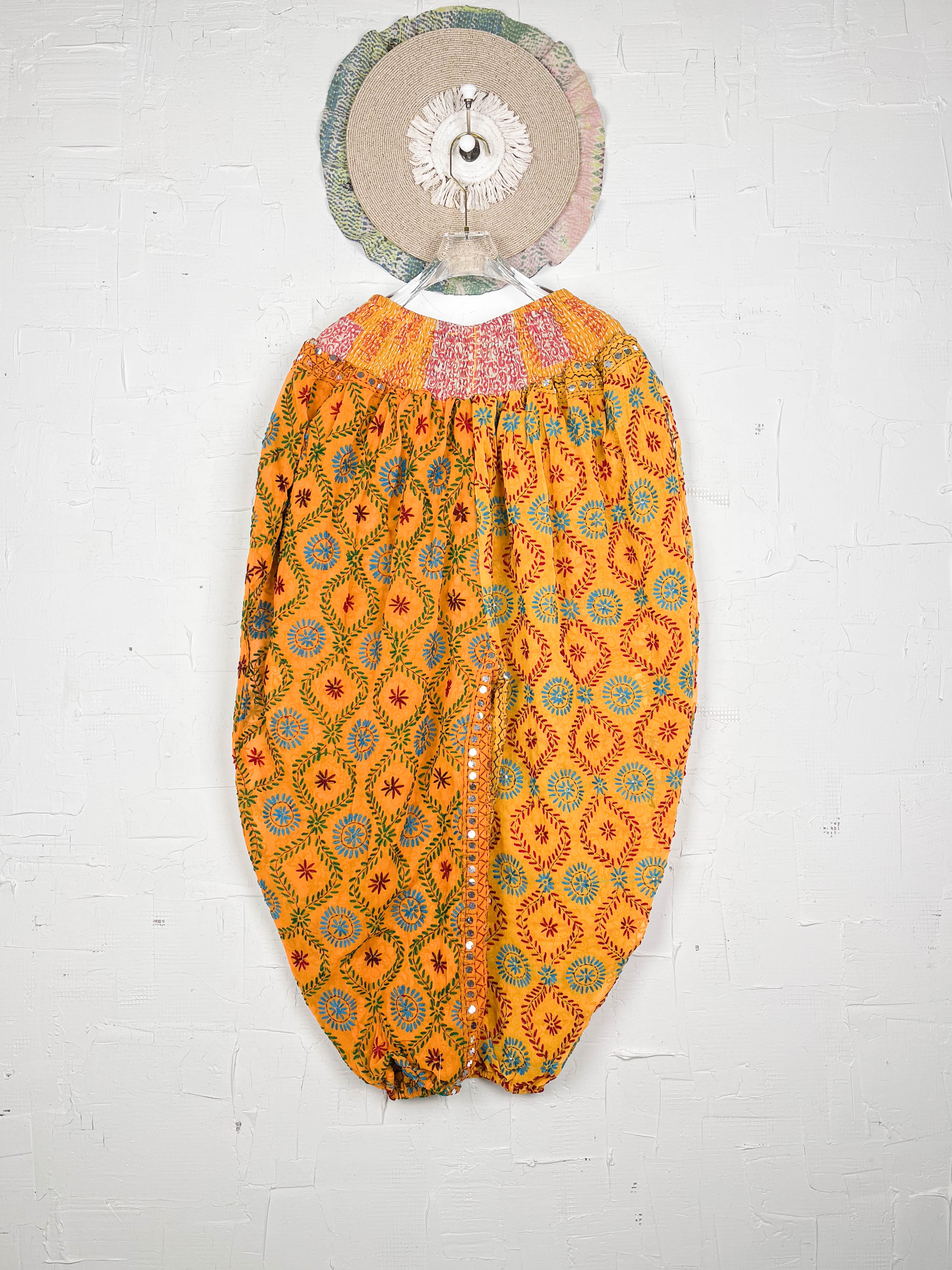 Yellow harem pants - Love Protect Sustain 