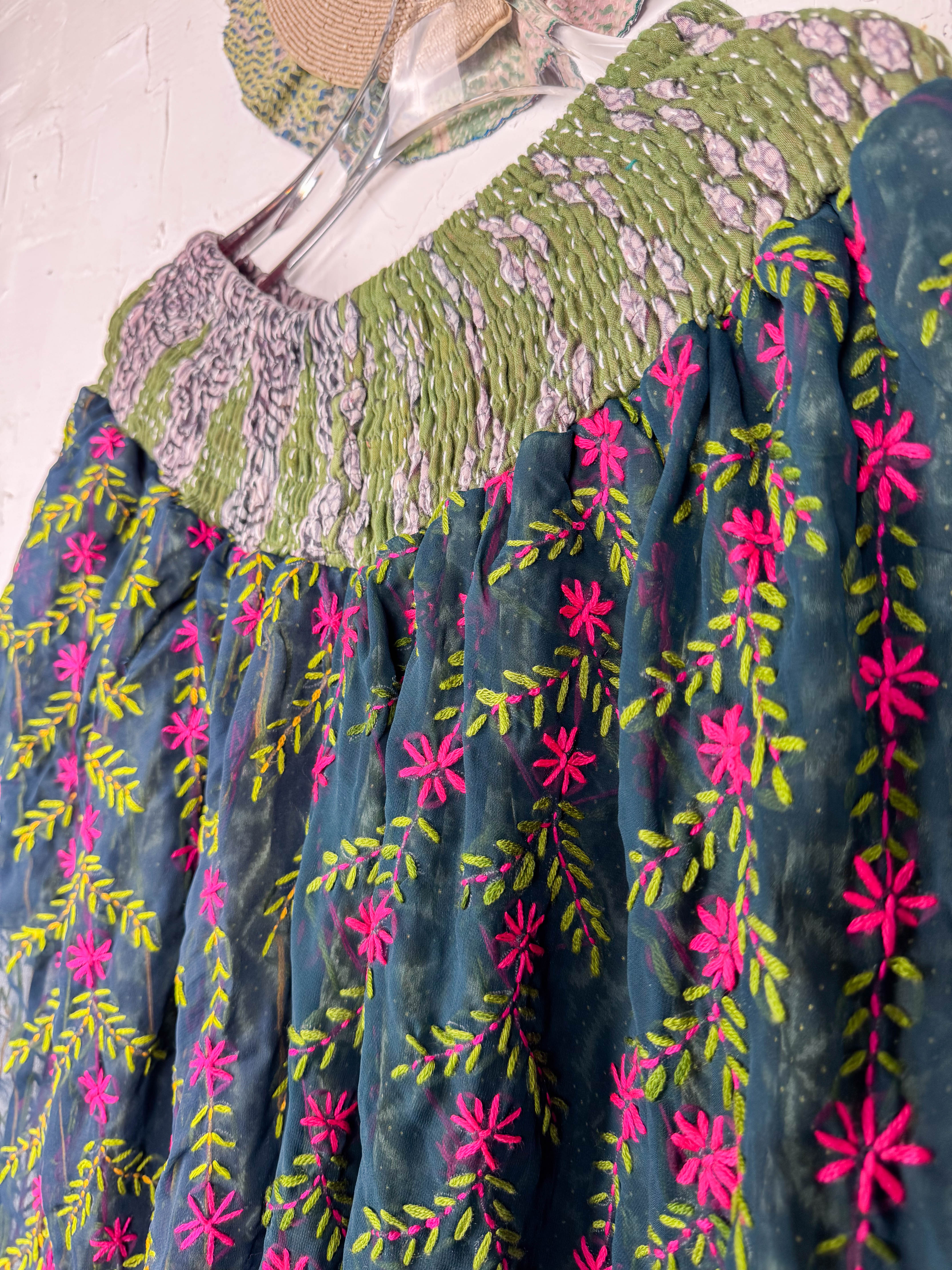 black floral pants- Love Protect Sustain