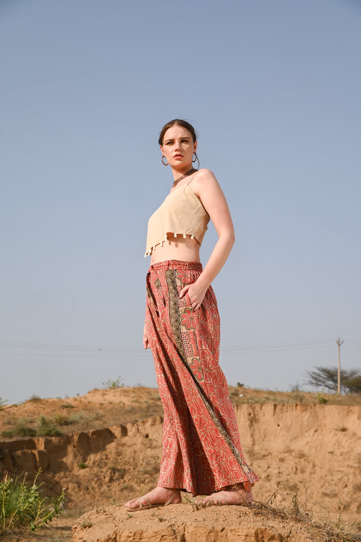 bohemian women pants - Love Protect Sustain 