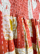 boho kantha skirt - Love Protect Sustain