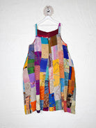boho patchwork dungarees - Love Protect Sustain