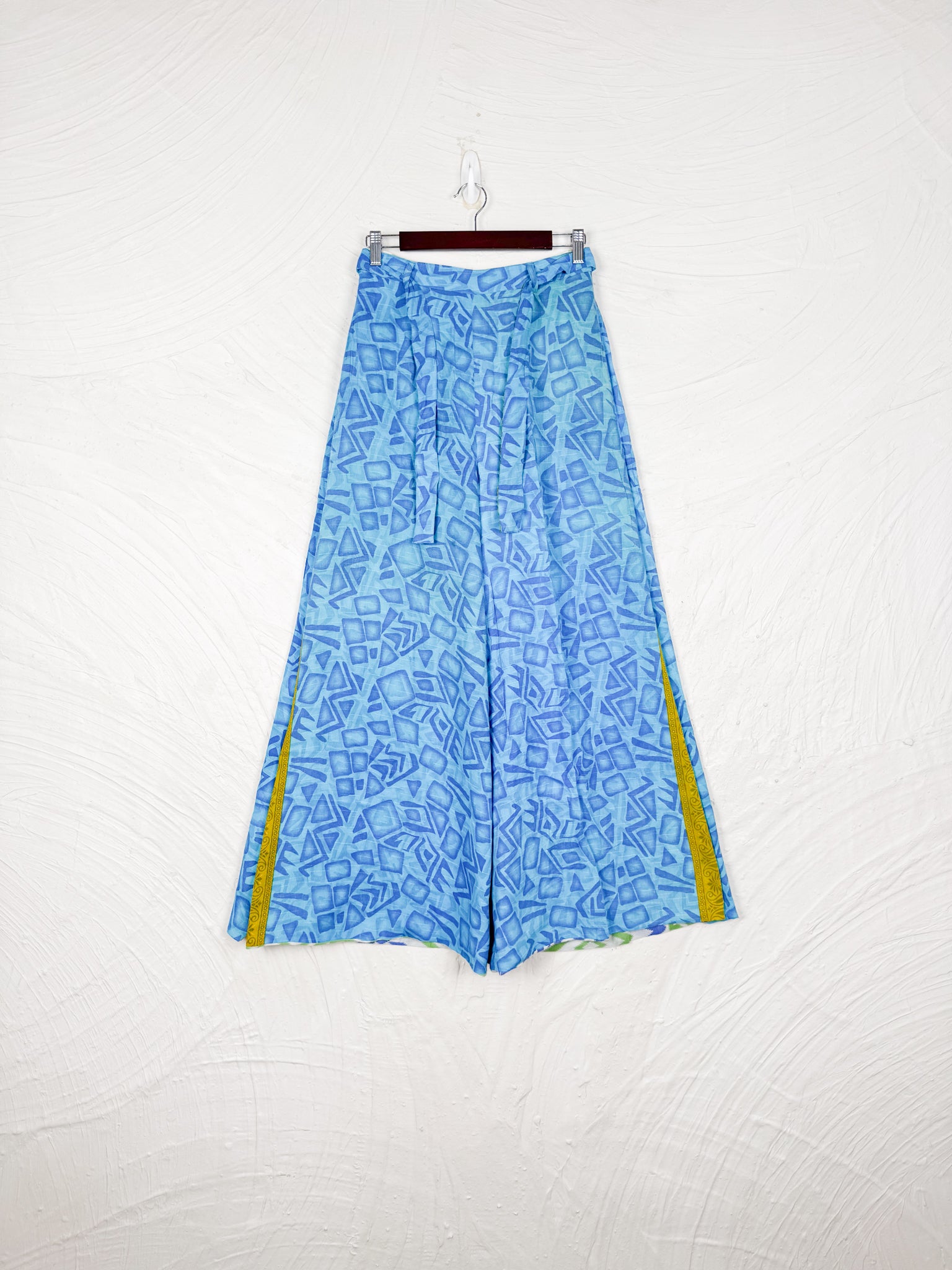 boho print pants - Love Protect Sustain 