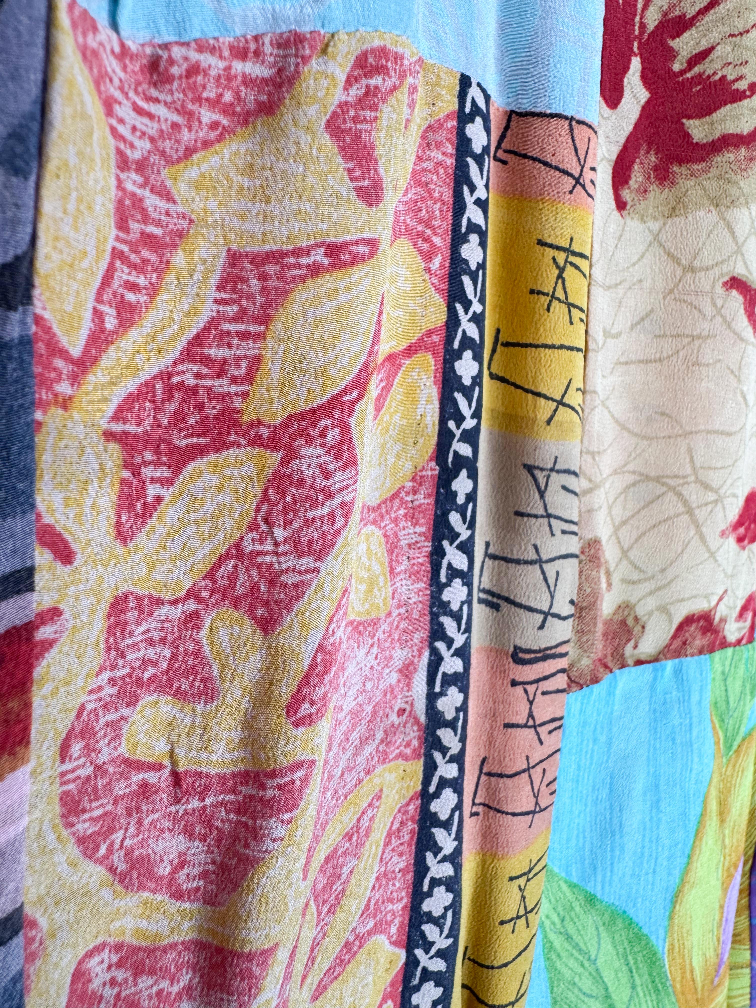 colorful boho patchwork jumper - Love Protect Sustain