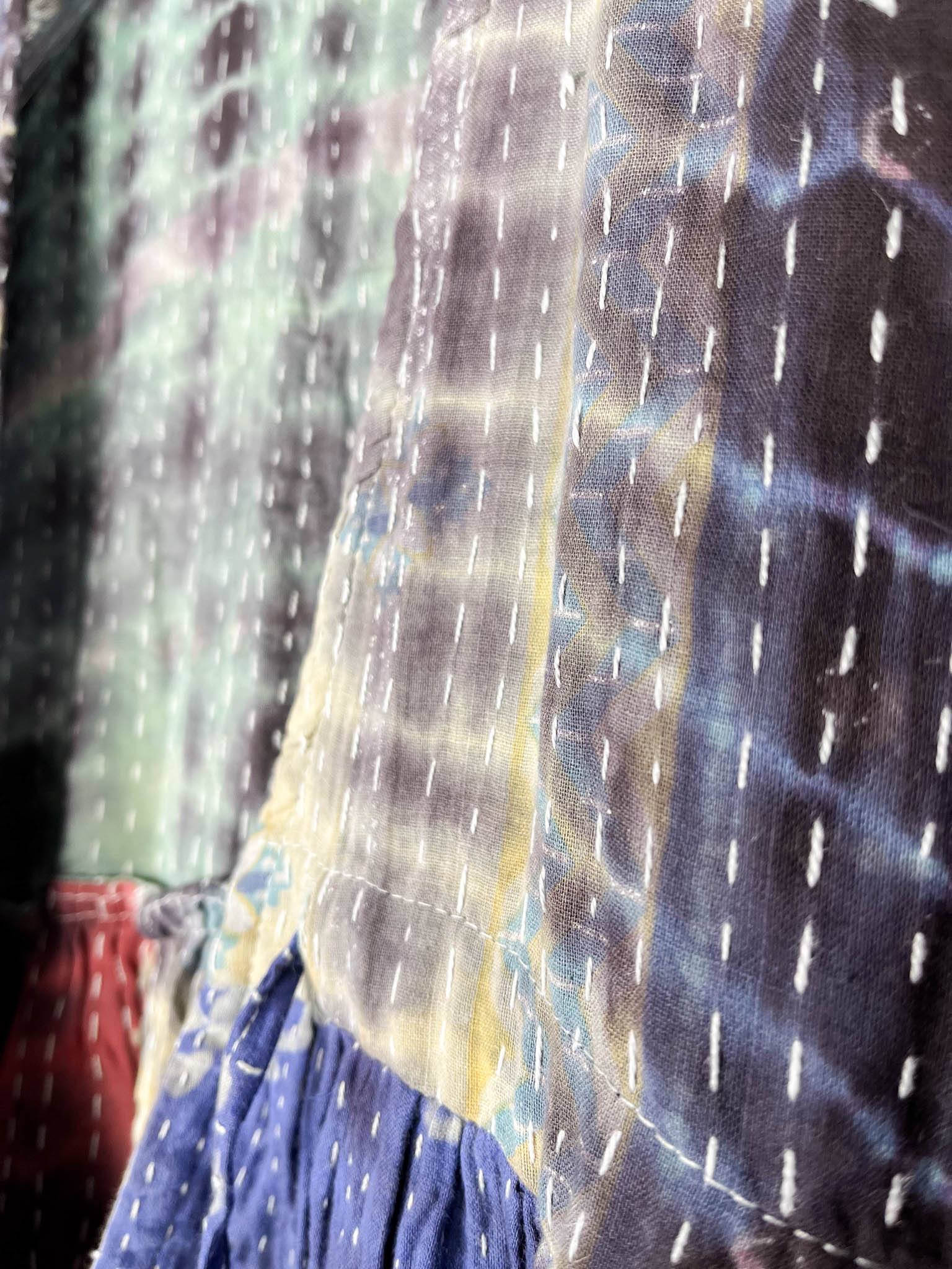 comfort women kantha jumpsuit - Love Protect Sustain