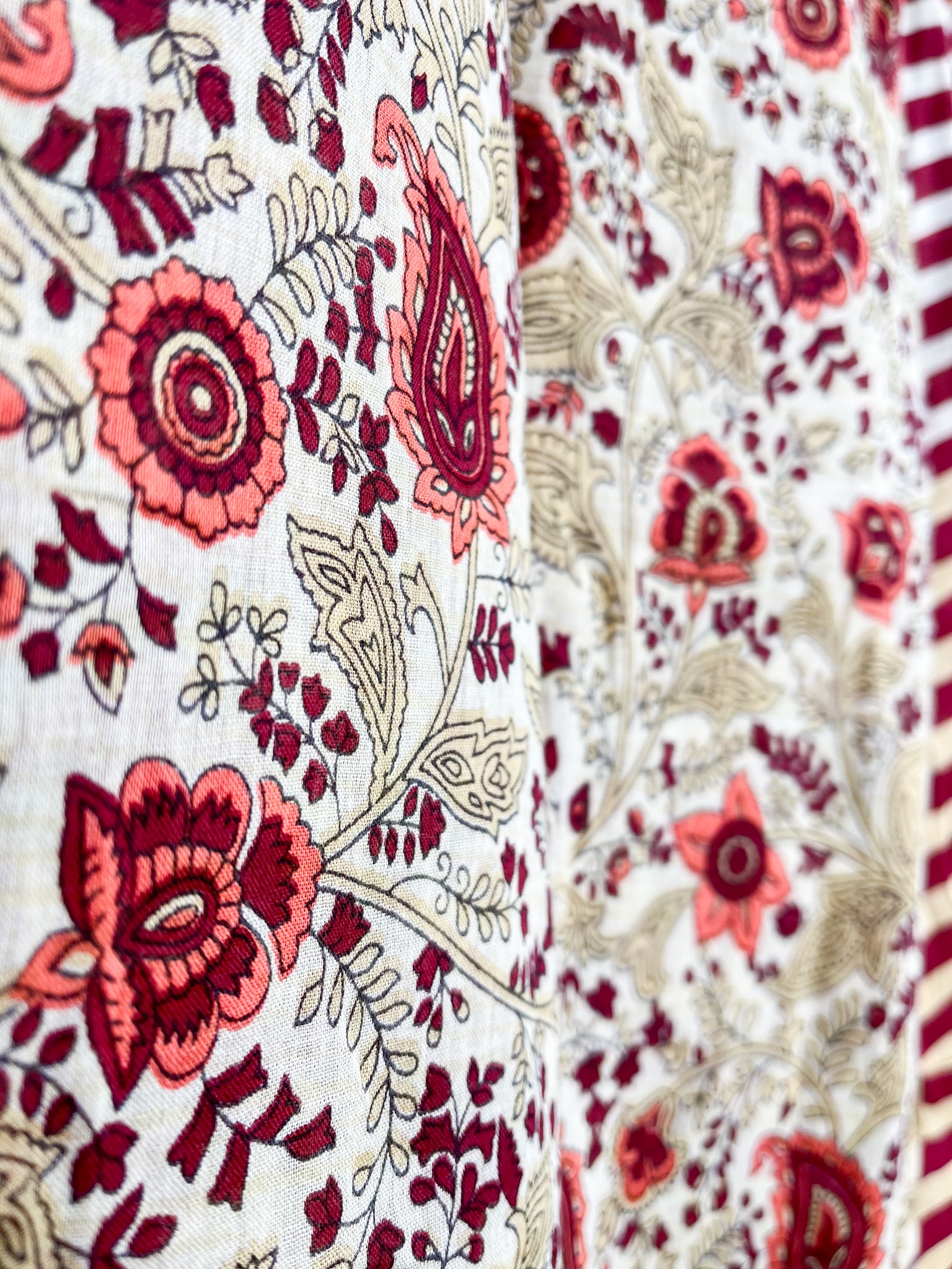 cotton floral pants - Love Protect Sustain 