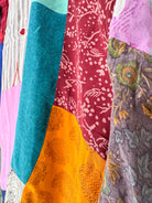 drop crotch patchwork overalls boho - Love Protect Sustain