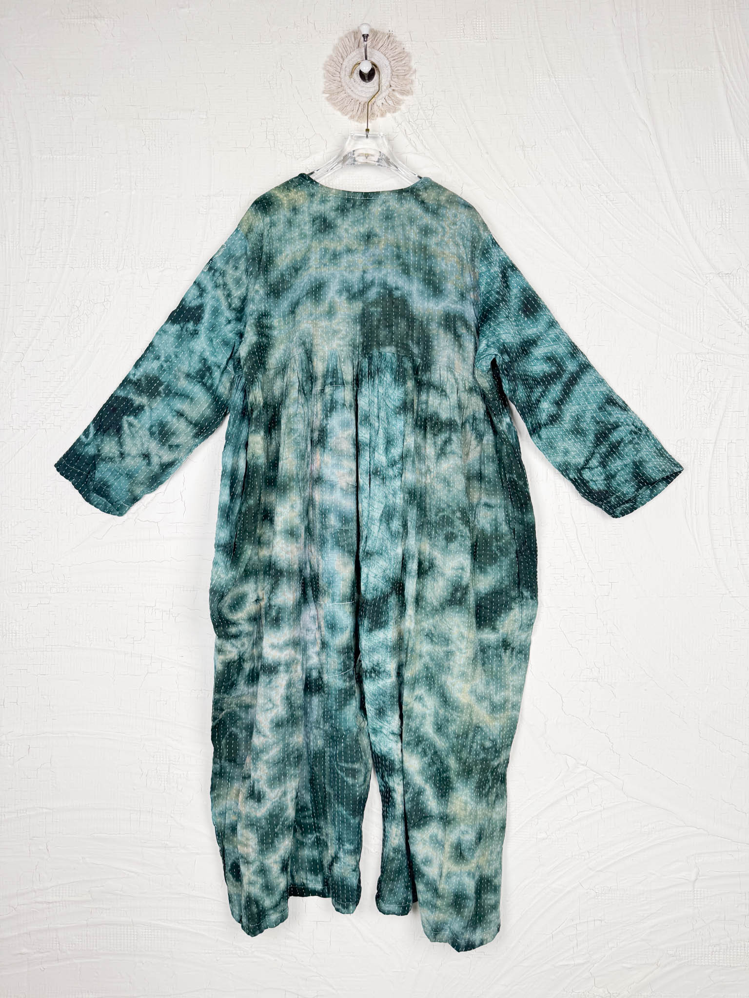 ethically handmade kantha jumpsuit - Love Protect Sustain