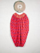 ethnic print embroidered pants- Love Protect Sustain