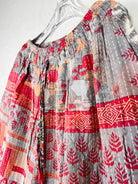 ethnic print wide leg pants - Love Protect Sustain
