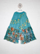 ethnic print wide leg pants - Love Protect Sustain
