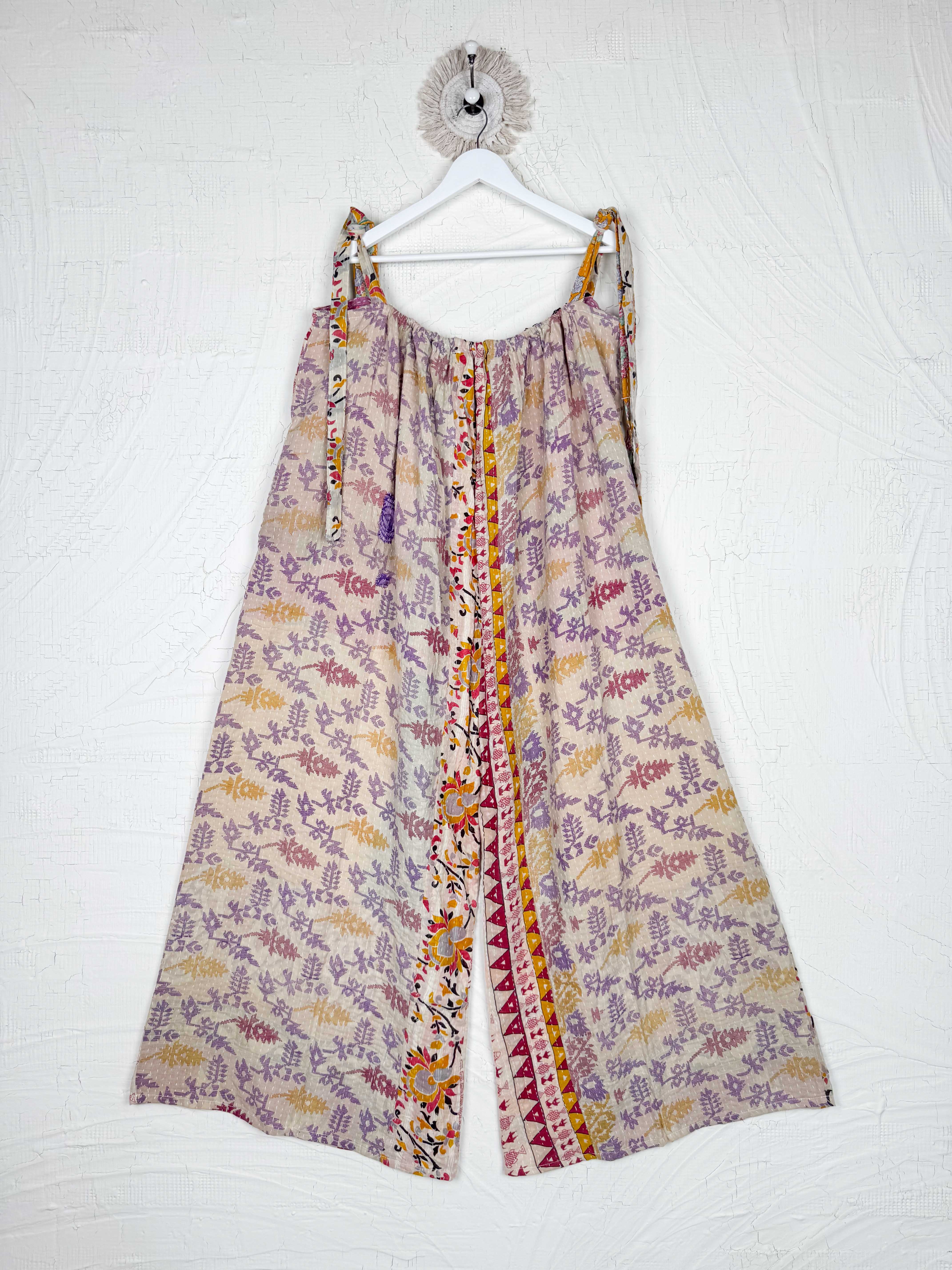 free size kantha jumpsuit - Love Protect Sustain
