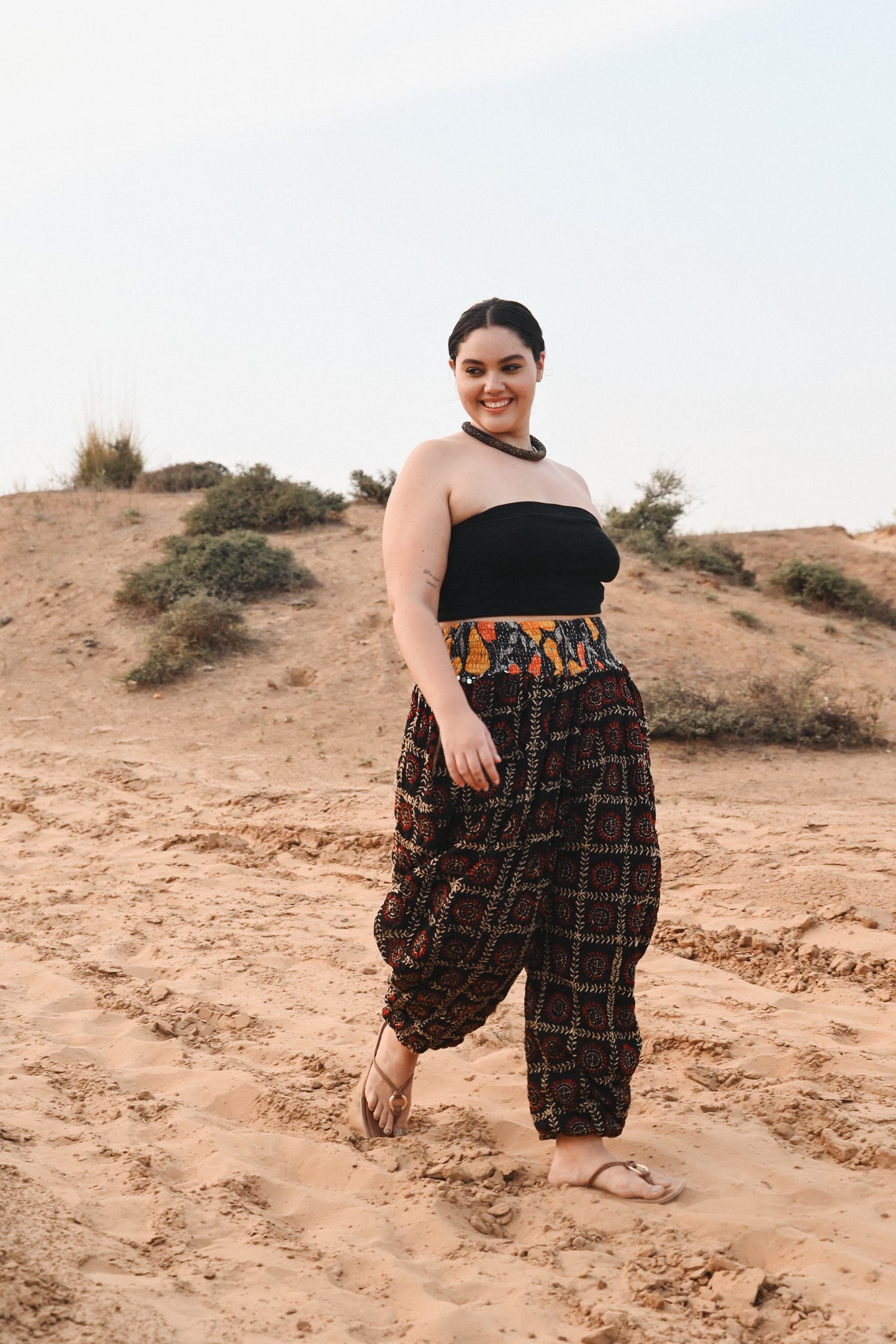 handmade boho harem pants - Love Protect Sustain 