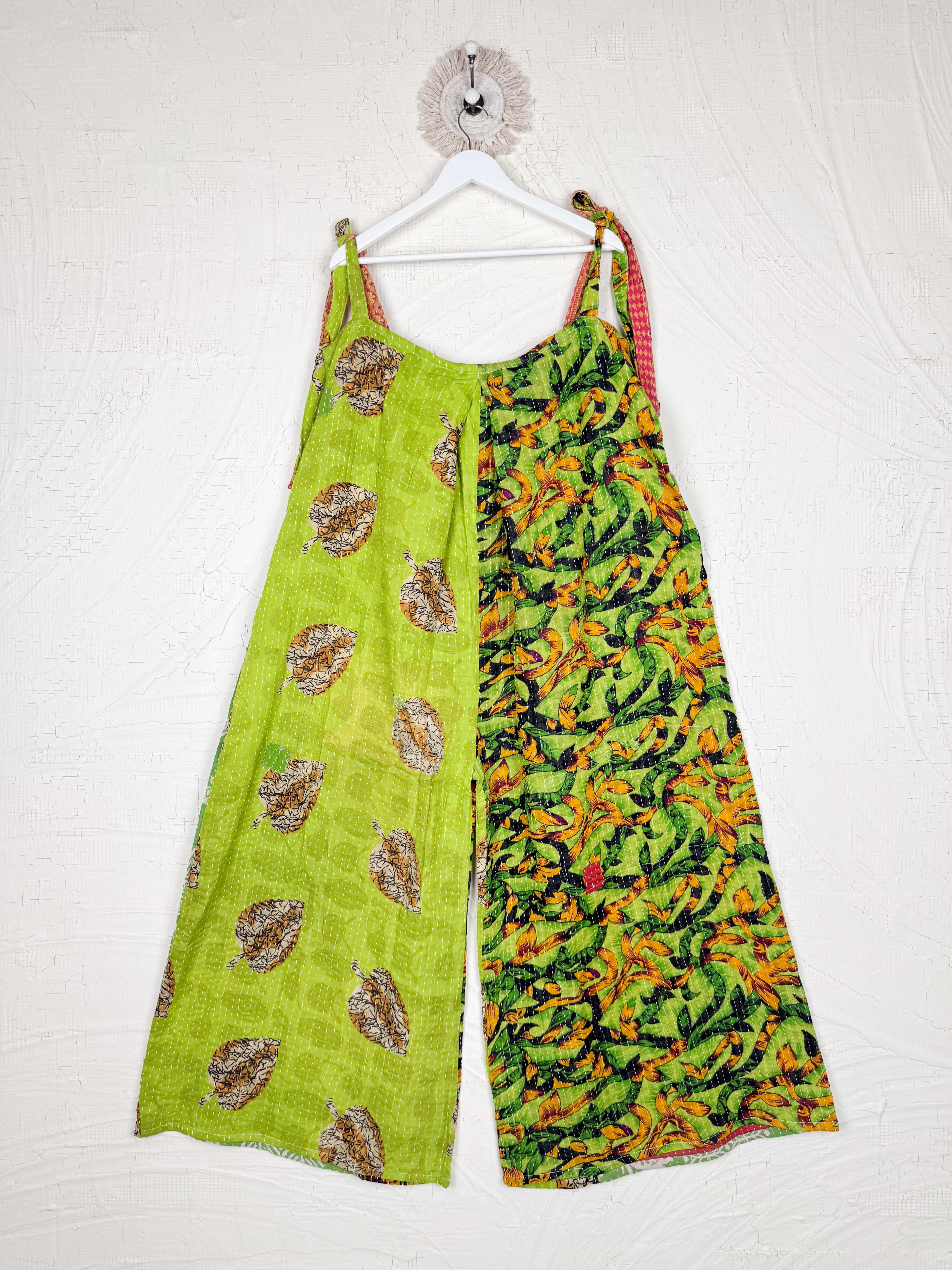 handmade long jumpsuit - Love Protect Sustain