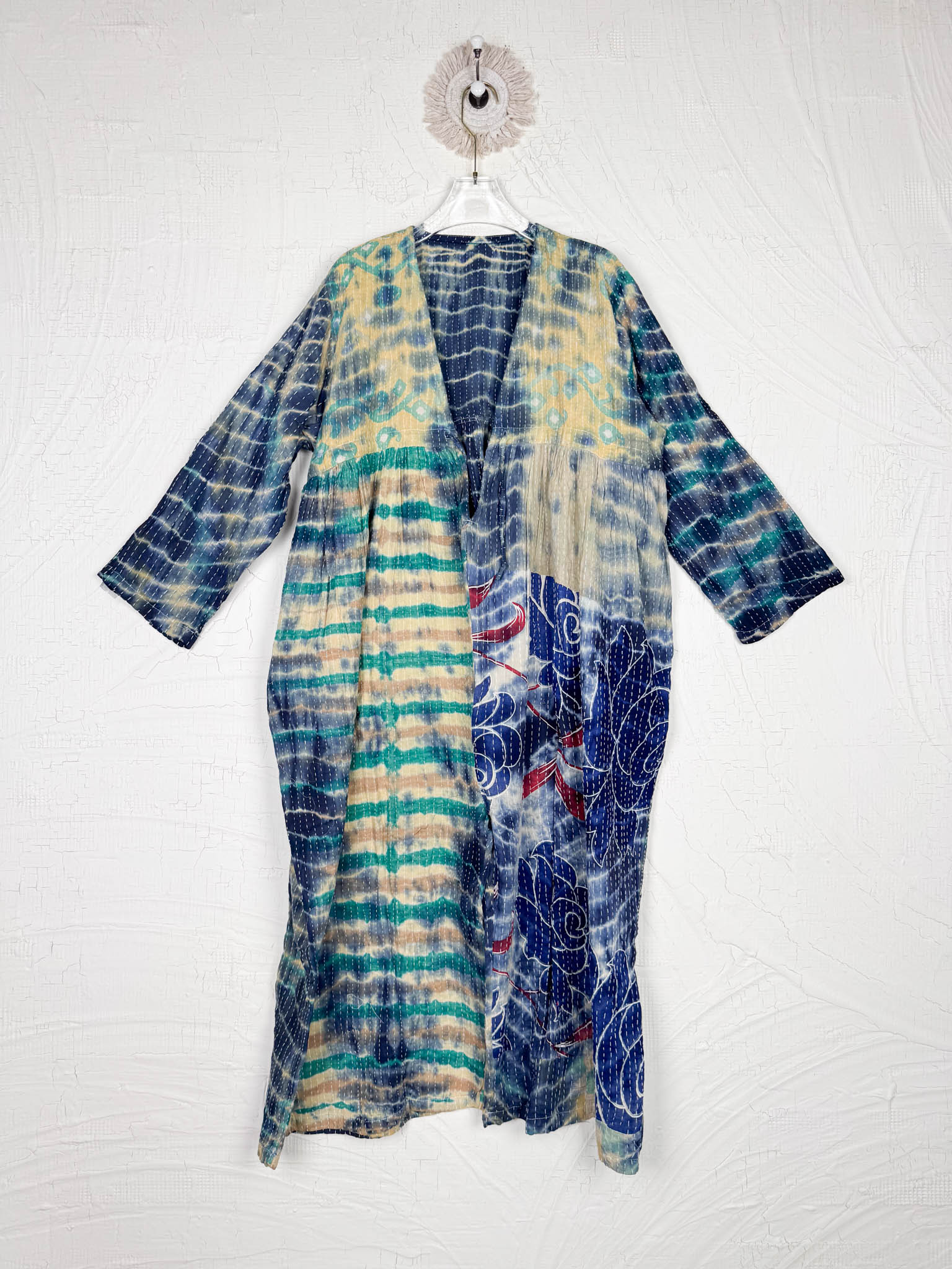 handmade women kantha jumpsuit - Love Protect Sustain