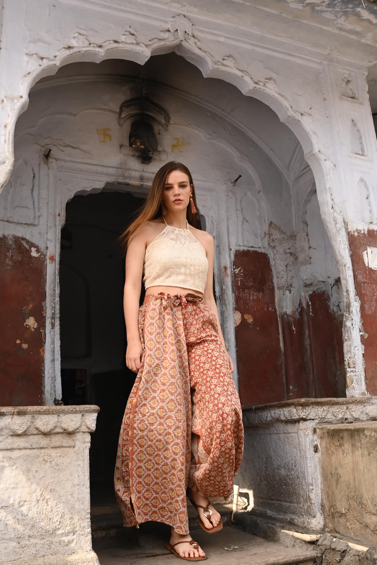 kantha beach wear - Love Protect Sustain