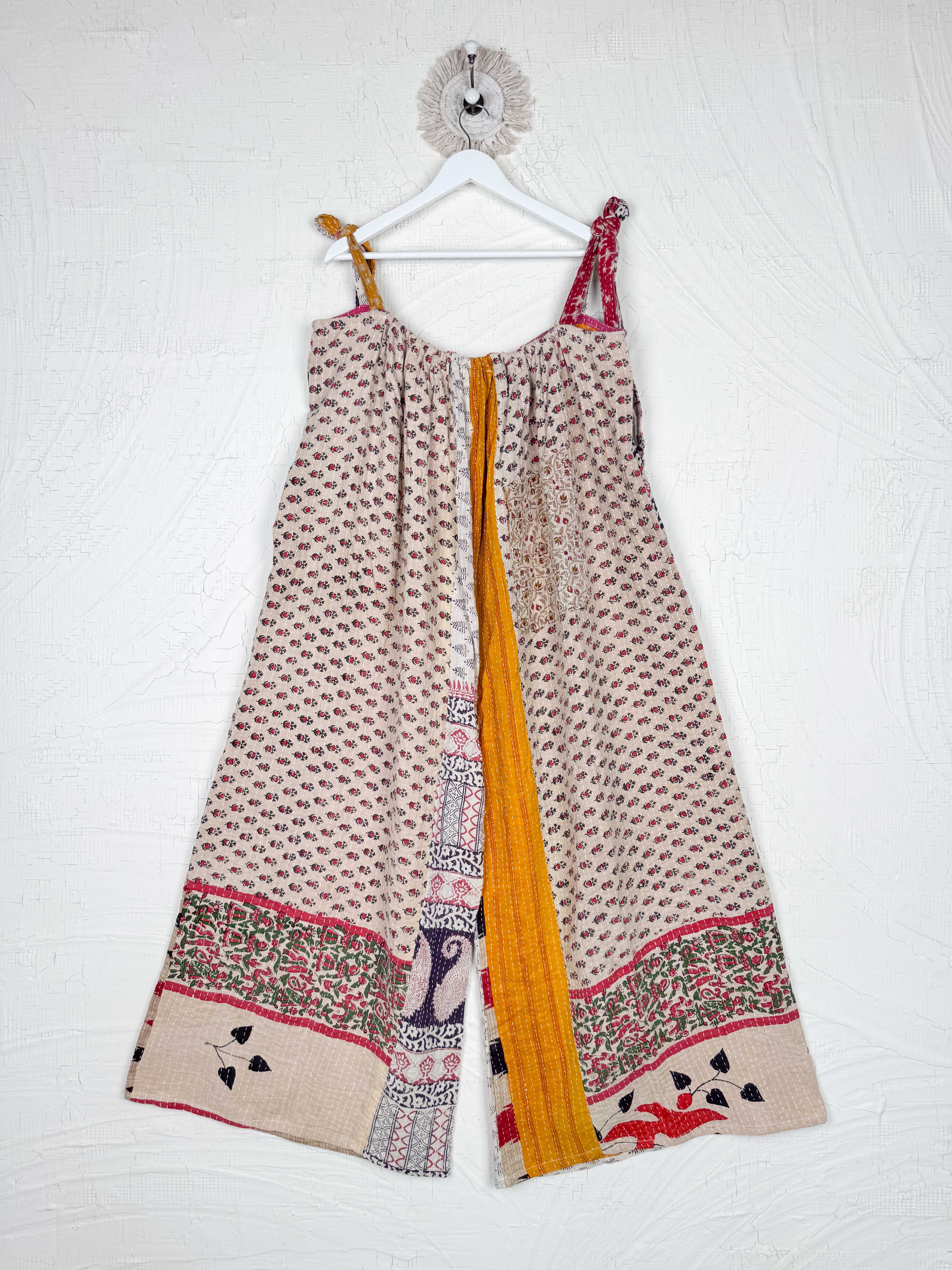 kantha jumpsuit for new mother - Love Protect Sustain