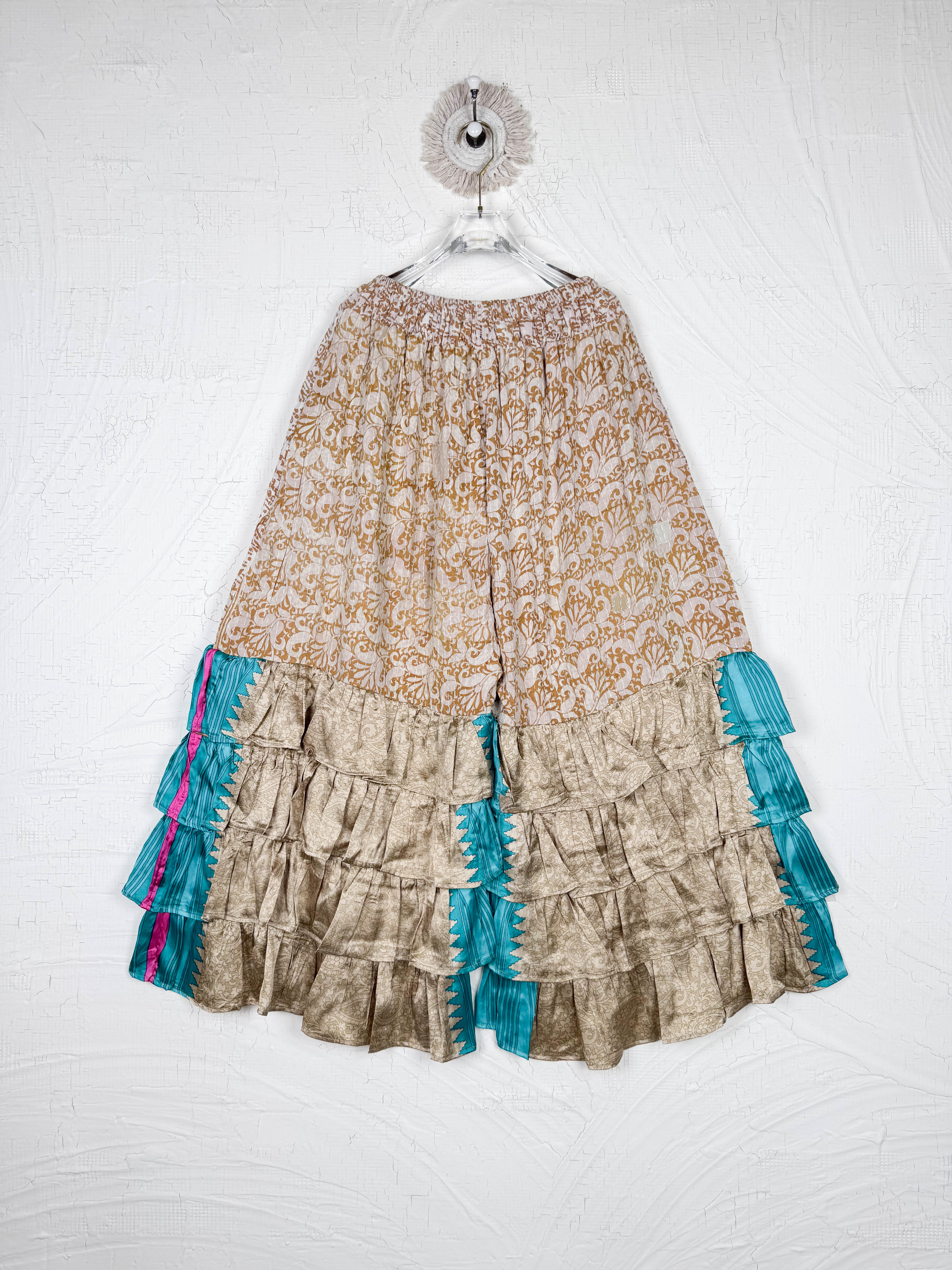 kantha patchwork pants - Love Protect Sustain