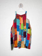 patchwork bohemian jump suit women - Love Protect Sustain